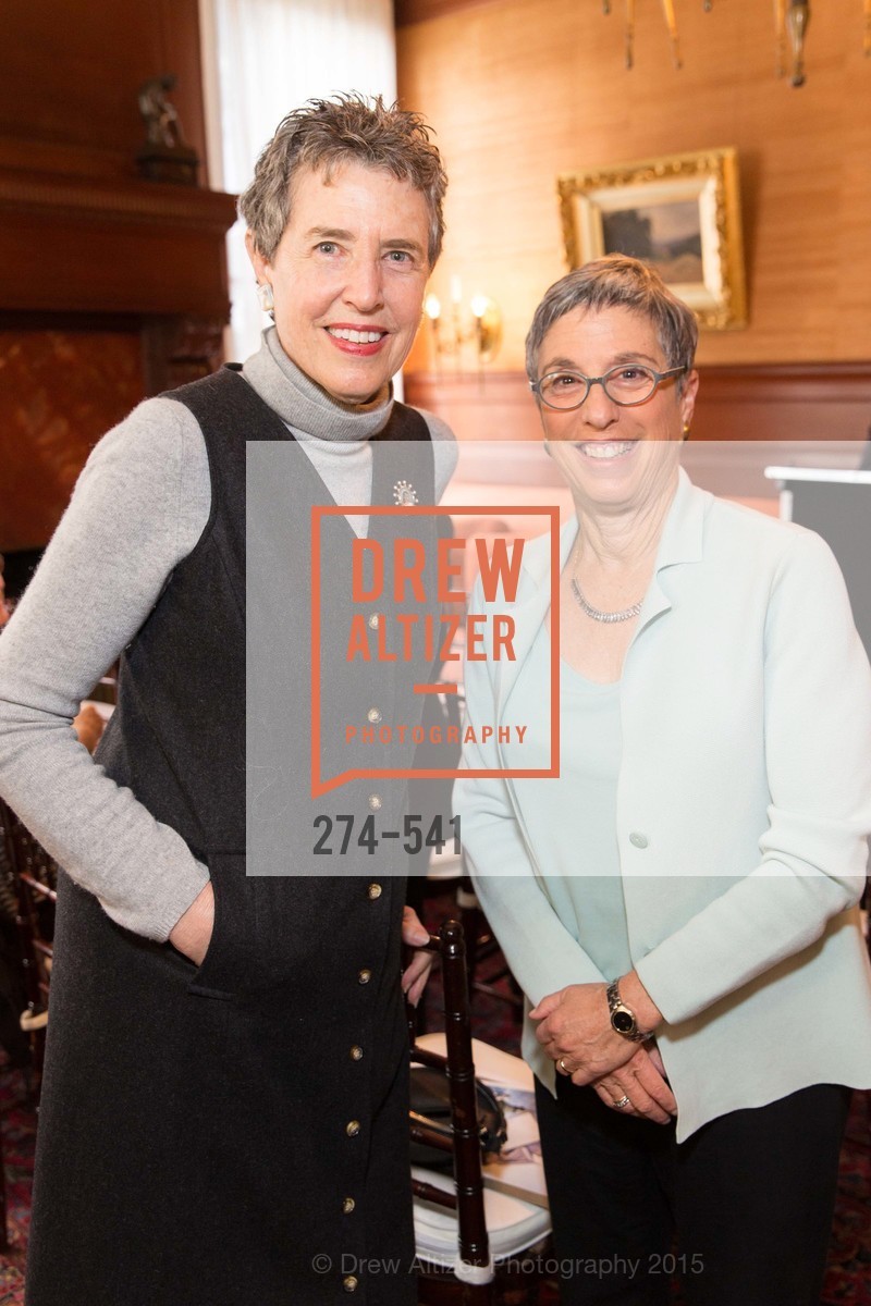 Alice Russell-Shapiro, Pam David, Ceremony Inaugurating the Campaign for San Francisco Heritage & Haas-Lilienthal House, Haas-Lilienthal House. 2007 Franklin Street, November 18th, 2015, Photo #274-541 Alice Russell-Shapiro, Pam David, Photo #274-541