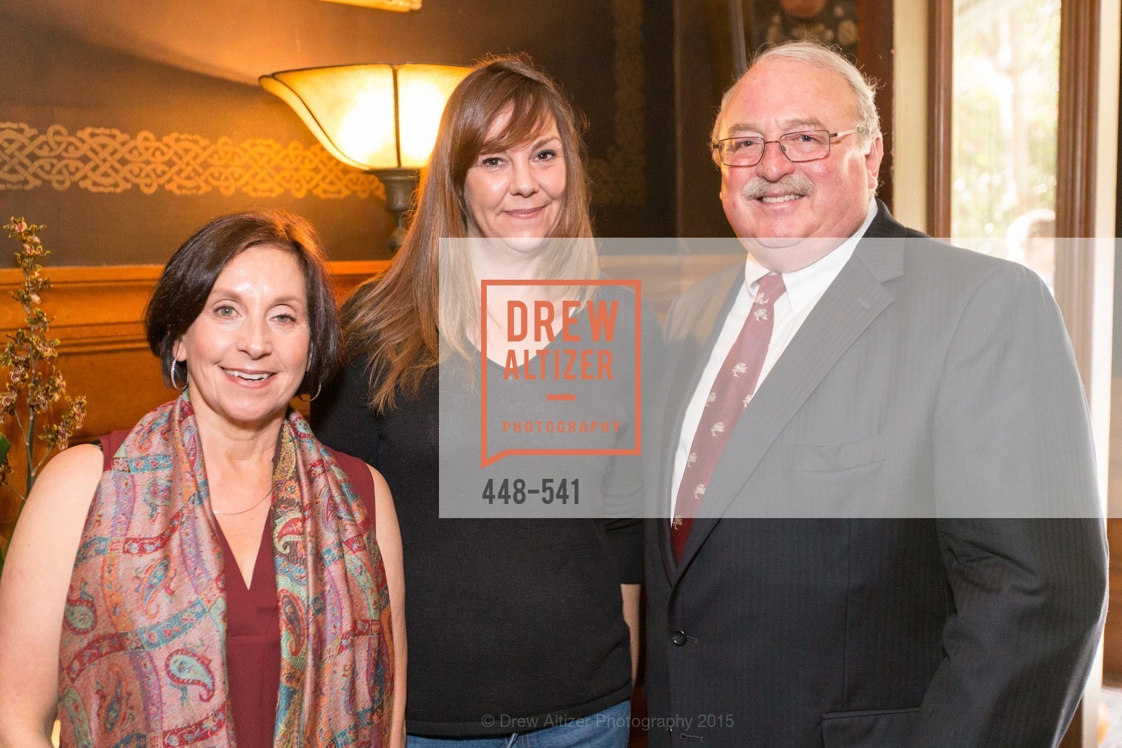 Rajni Gagnon, Pam Larson, Mike Romo, Ceremony Inaugurating the Campaign for San Francisco Heritage & Haas-Lilienthal House, Haas-Lilienthal House. 2007 Franklin Street, November 18th, 2015,Drew Altizer, Drew Altizer Photography, full-service agency, private events, San Francisco photographer, photographer california