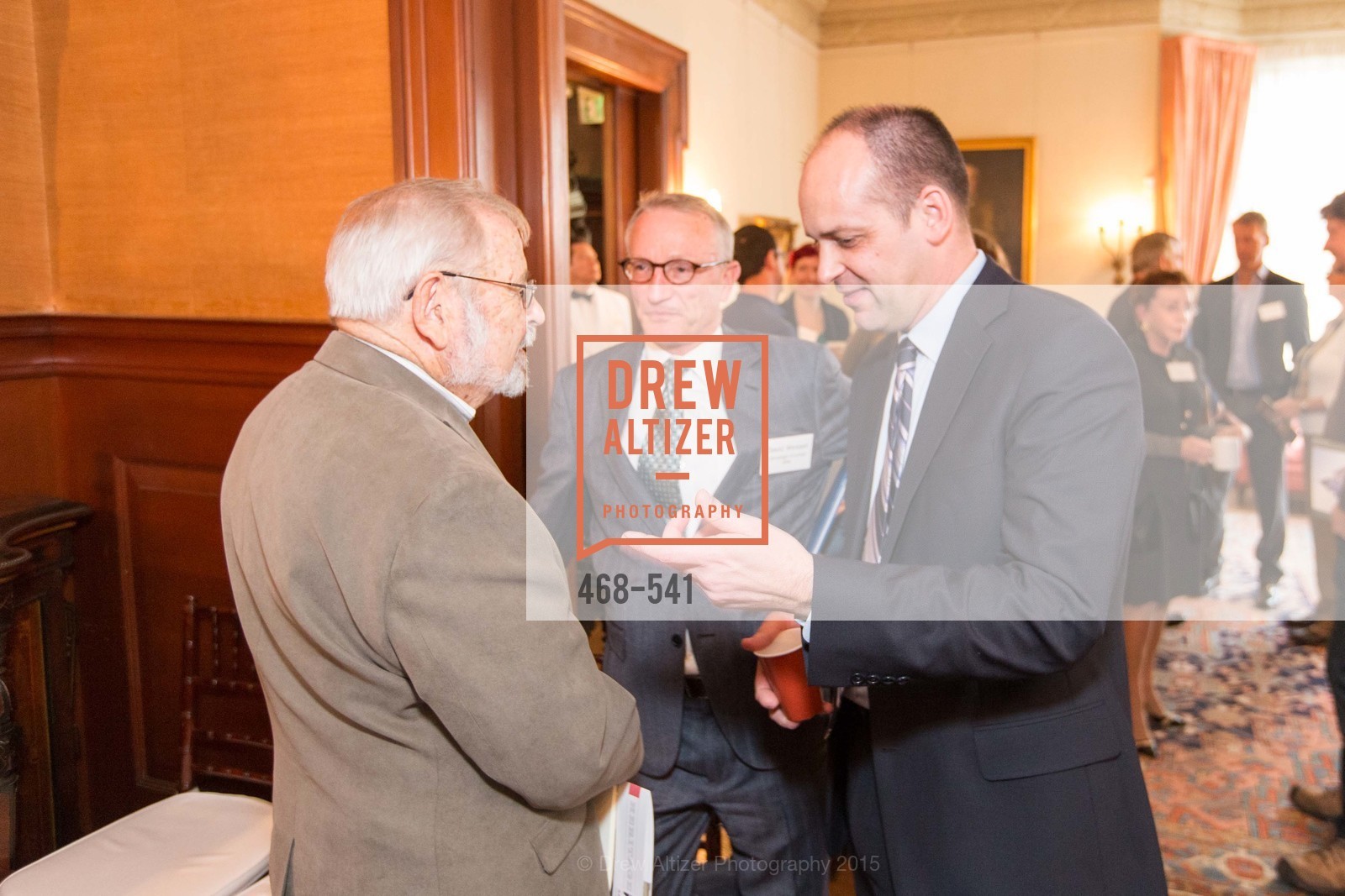 Carl Nolte, David Wessel, Mike Buhler, Ceremony Inaugurating the Campaign for San Francisco Heritage & Haas-Lilienthal House, Haas-Lilienthal House. 2007 Franklin Street, November 18th, 2015,Drew Altizer, Drew Altizer Photography, full-service agency, private events, San Francisco photographer, photographer california