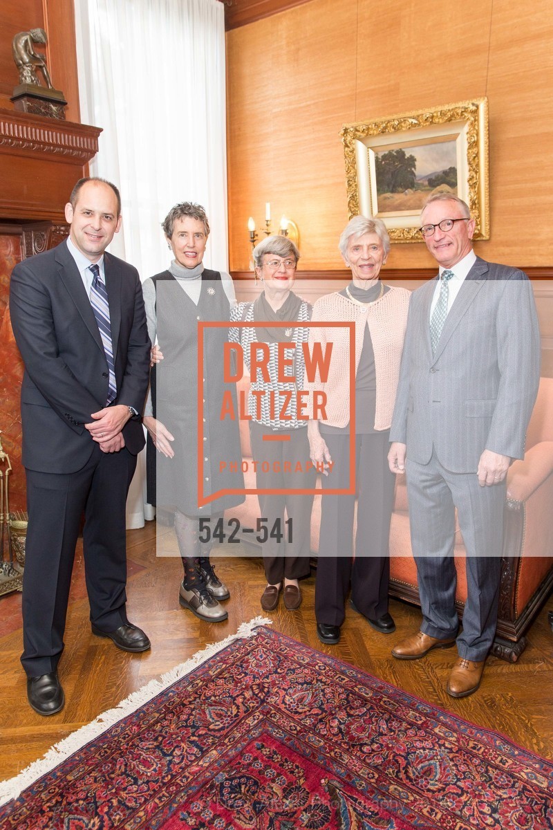 Mike Buhler, Alice Russell-Shapiro, Lucy Matzger, Jackie Young, David Wessel, Ceremony Inaugurating the Campaign for San Francisco Heritage & Haas-Lilienthal House, Haas-Lilienthal House. 2007 Franklin Street, November 18th, 2015,Drew Altizer, Drew Altizer Photography, full-service agency, private events, San Francisco photographer, photographer california