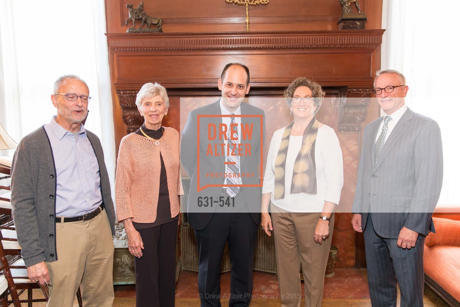 Don Andreini, Jackie Young, Mike Buhler, Debbie Cooper, David Wessel, Ceremony Inaugurating the Campaign for San Francisco Heritage & Haas-Lilienthal House, Haas-Lilienthal House. 2007 Franklin Street, November 18th, 2015,Drew Altizer, Drew Altizer Photography, full-service agency, private events, San Francisco photographer, photographer california