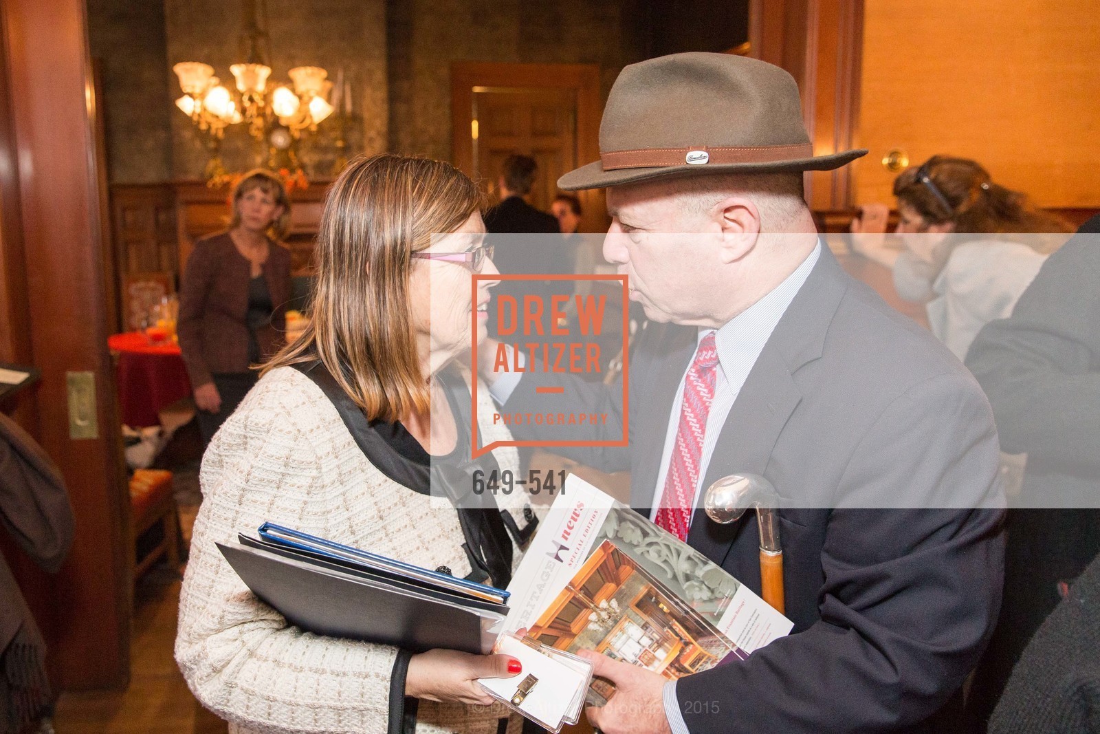 Carolyn Squeri, John Rothmann, Ceremony Inaugurating the Campaign for San Francisco Heritage & Haas-Lilienthal House, Haas-Lilienthal House. 2007 Franklin Street, November 18th, 2015,Drew Altizer, Drew Altizer Photography, full-service agency, private events, San Francisco photographer, photographer california