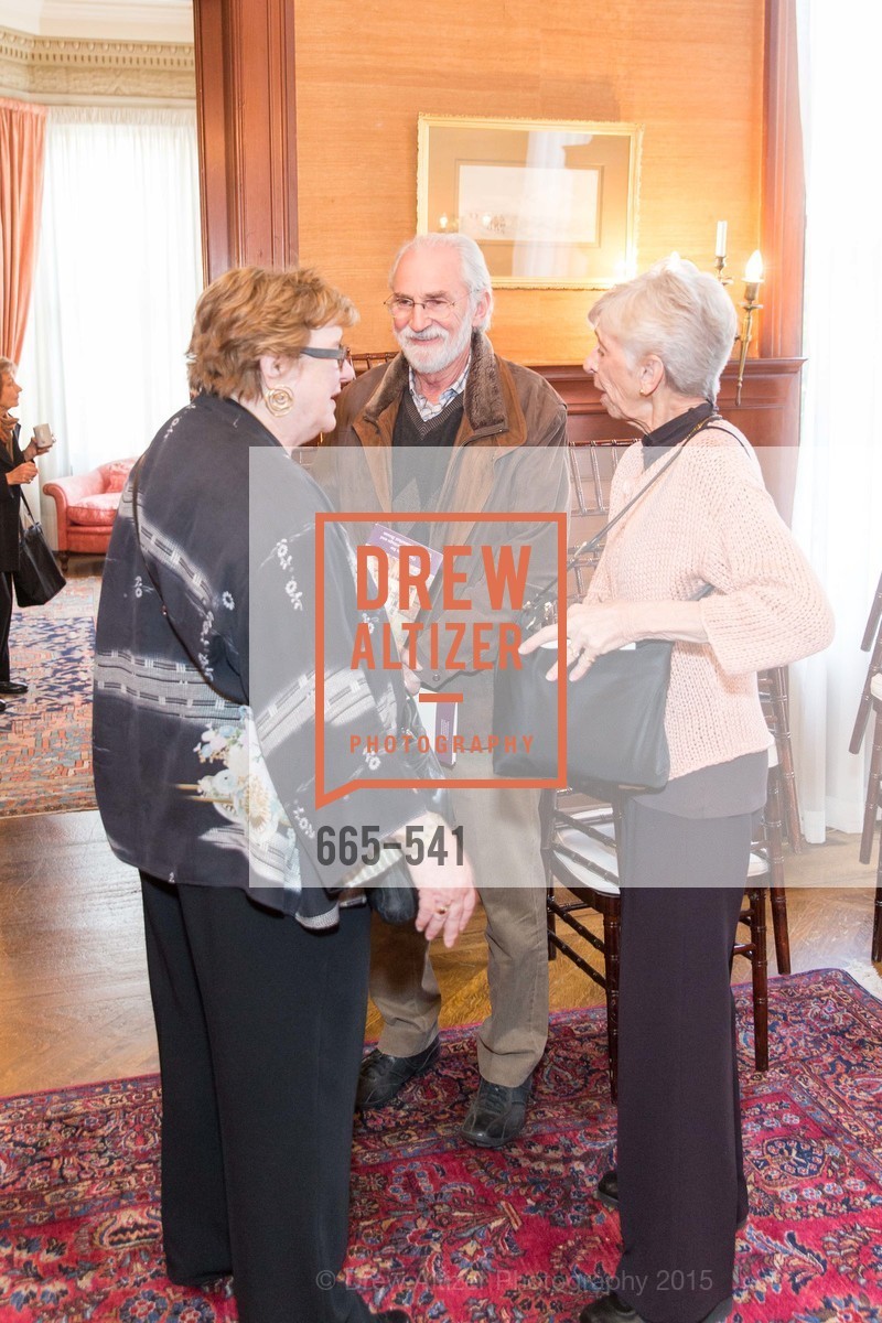 Linda Jo Fitz, Steve Plath, Jackie Young, Ceremony Inaugurating the Campaign for San Francisco Heritage & Haas-Lilienthal House, Haas-Lilienthal House. 2007 Franklin Street, November 18th, 2015