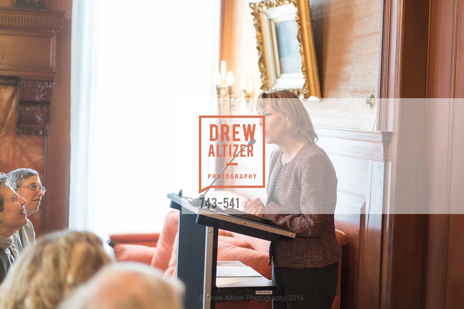 Barbara Pahl, Ceremony Inaugurating the Campaign for San Francisco Heritage & Haas-Lilienthal House, Haas-Lilienthal House. 2007 Franklin Street, November 18th, 2015,Drew Altizer, Drew Altizer Photography, full-service agency, private events, San Francisco photographer, photographer california