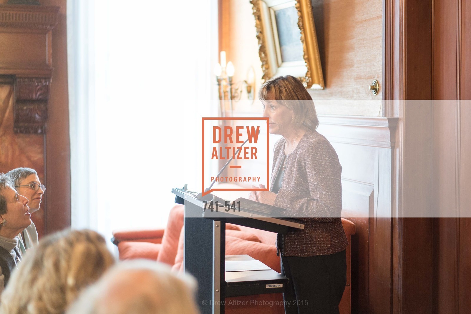 Barbara Pahl, Ceremony Inaugurating the Campaign for San Francisco Heritage & Haas-Lilienthal House, Haas-Lilienthal House. 2007 Franklin Street, November 18th, 2015,Drew Altizer, Drew Altizer Photography, full-service agency, private events, San Francisco photographer, photographer california