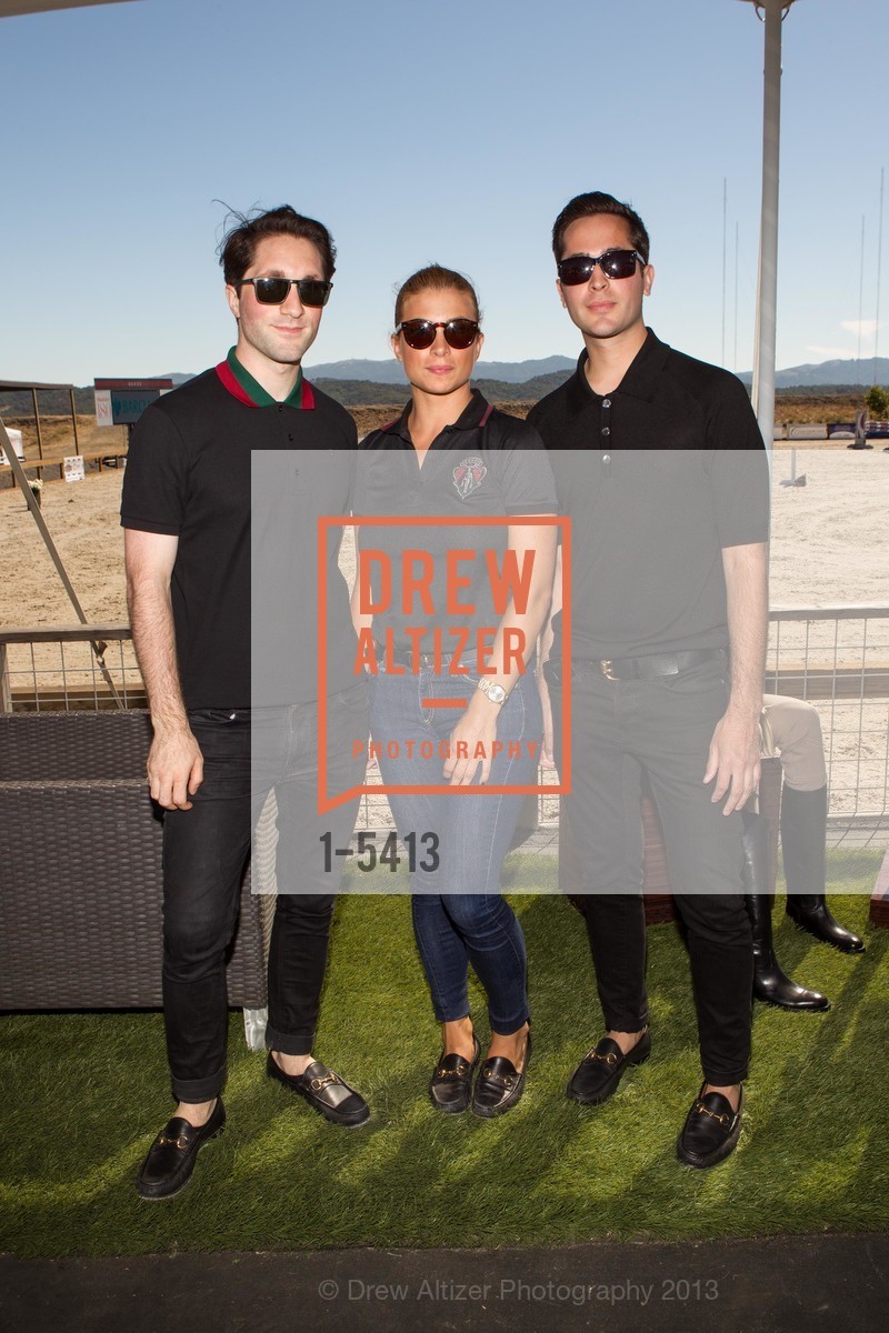 Austin Bell, Lena Kamber, Kevin Nord, GUCCI Sponsors The Sonoma Horse Park Giants Step Horse Show, US, August 3rd, 2013, Photo #1-5413 Austin Bell, Lena Kamber, Kevin Nord, Photo #1-5413