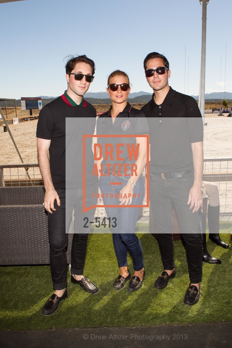 Austin Bell, Lena Kamber, Kevin Nord, GUCCI Sponsors The Sonoma Horse Park Giants Step Horse Show, US, August 3rd, 2013, Photo #2-5413 Austin Bell, Lena Kamber, Kevin Nord, Photo #2-5413