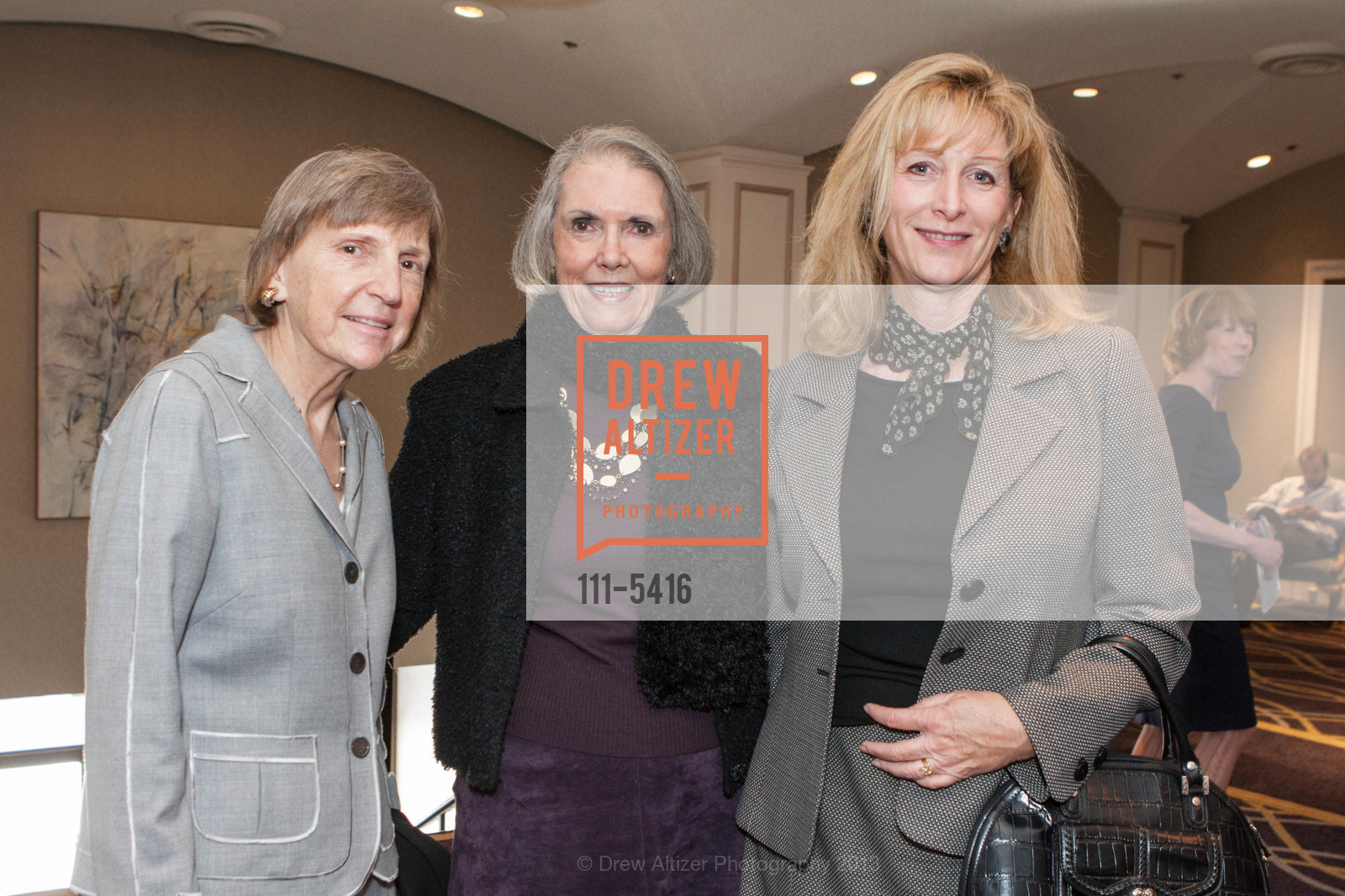Sue Torxel, Elaine Oldham, Patricia LaCroix, ARCS FOUNDATION NCC Scholar Awards Luncheon, US, October 28th, 2013, Photo #111-5416 Sue Torxel, Elaine Oldham, Patricia LaCroix, Photo #111-5416