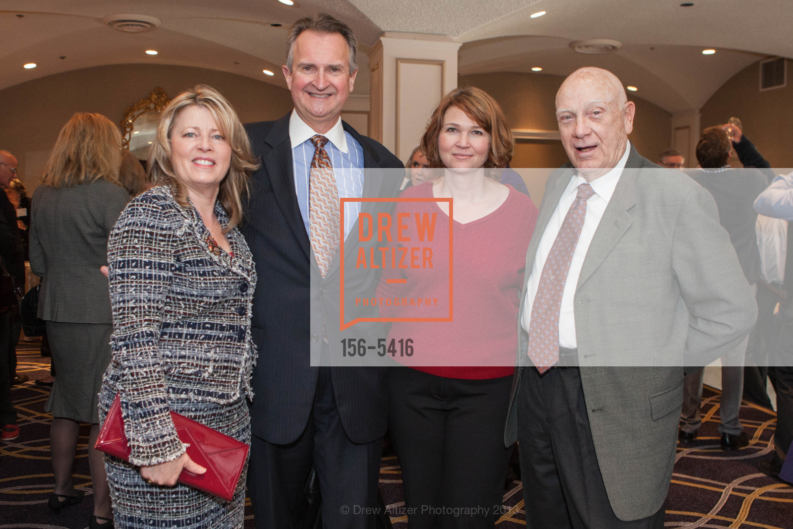 Debbie Wreyford, Ken Winans, Liz Boaz, Don Shields, ARCS FOUNDATION NCC Scholar Awards Luncheon, US, October 28th, 2013, Photo #156-5416 Debbie Wreyford, Ken Winans, Liz Boaz, Don Shields, Photo #156-5416