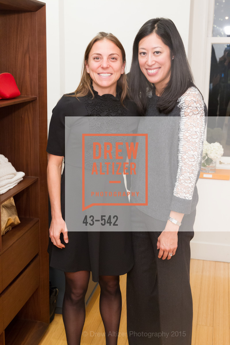 Lauren Cummings, Edna Wentrombli, Cuyana + The McBride Sisters, Cayuna Showroom. 291 Geary Street, 2nd Floor, November 19th, 2015, Photo #43-542 Lauren Cummings, Edna Wentrombli, Photo #43-542
