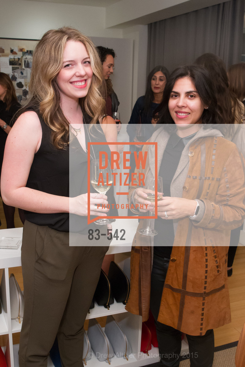 Candace Gieger, Christy Kell, Cuyana + The McBride Sisters, Cayuna Showroom. 291 Geary Street, 2nd Floor, November 19th, 2015, Photo #83-542 Candace Gieger, Christy Kell, Photo #83-542