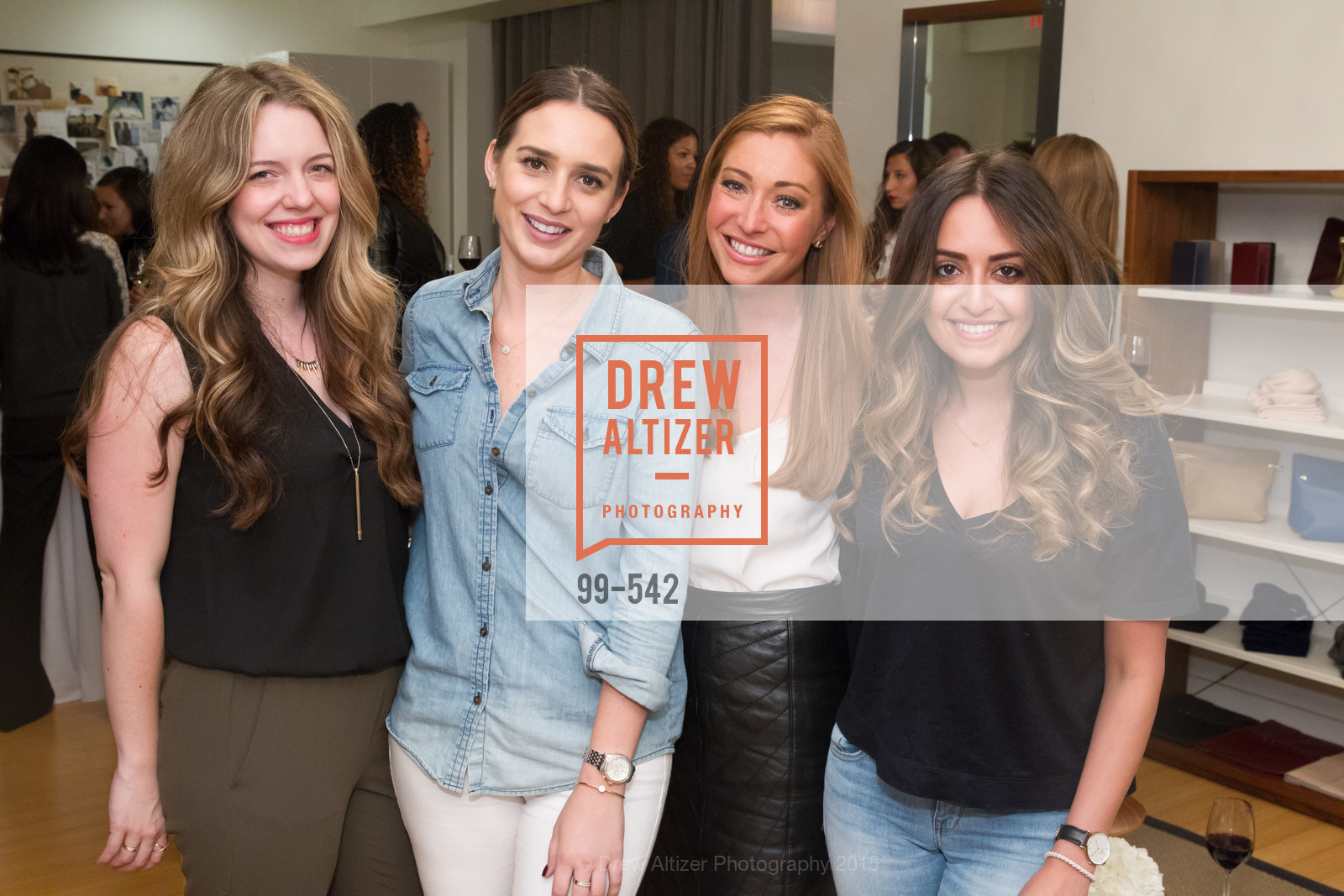 Candace Gieger, Loisa Gayle, Whitney Hudak, Keanna Duvari, Cuyana + The McBride Sisters, Cayuna Showroom. 291 Geary Street, 2nd Floor, November 19th, 2015,Drew Altizer, Drew Altizer Photography, full-service agency, private events, San Francisco photographer, photographer california
