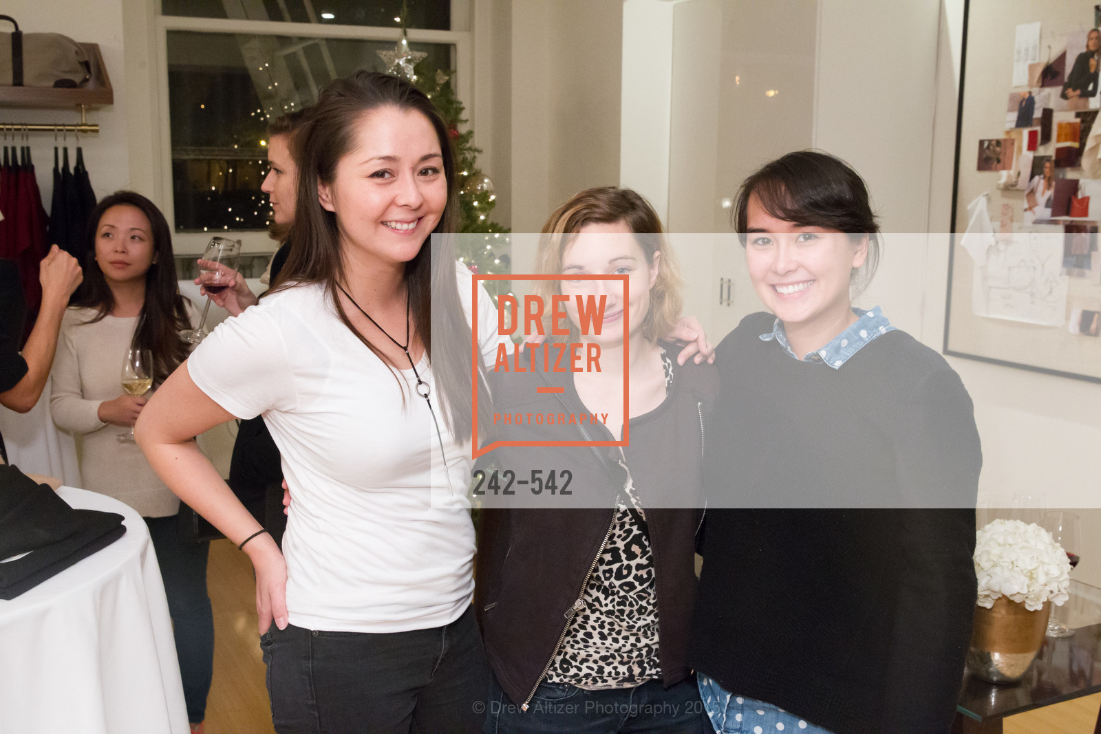 Jess Erikssen, Nora Pojie, Chelse Ng, Cuyana + The McBride Sisters, Cayuna Showroom. 291 Geary Street, 2nd Floor, November 19th, 2015,Drew Altizer, Drew Altizer Photography, full-service agency, private events, San Francisco photographer, photographer california