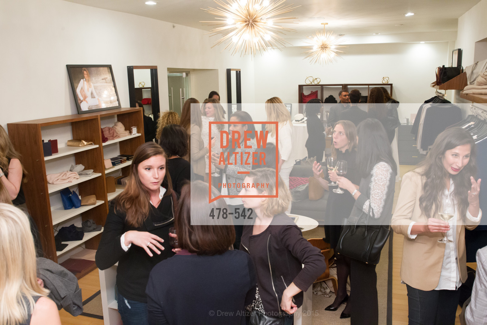 Atmosphere, Cuyana + The McBride Sisters, Cayuna Showroom. 291 Geary Street, 2nd Floor, November 19th, 2015,Drew Altizer, Drew Altizer Photography, full-service event agency, private events, San Francisco photographer, photographer California