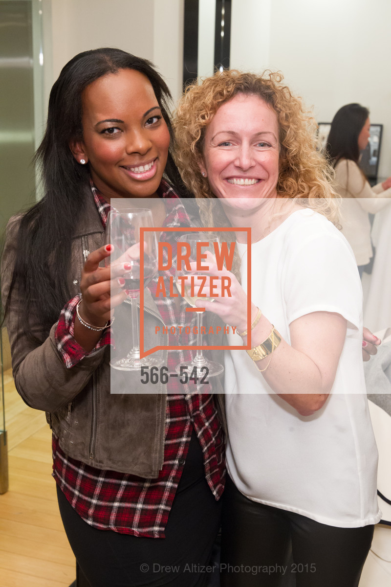 Sarah Kunst, Katie Hartridge, Cuyana + The McBride Sisters, Cayuna Showroom. 291 Geary Street, 2nd Floor, November 19th, 2015, Photo #566-542 Sarah Kunst, Katie Hartridge, Photo #566-542