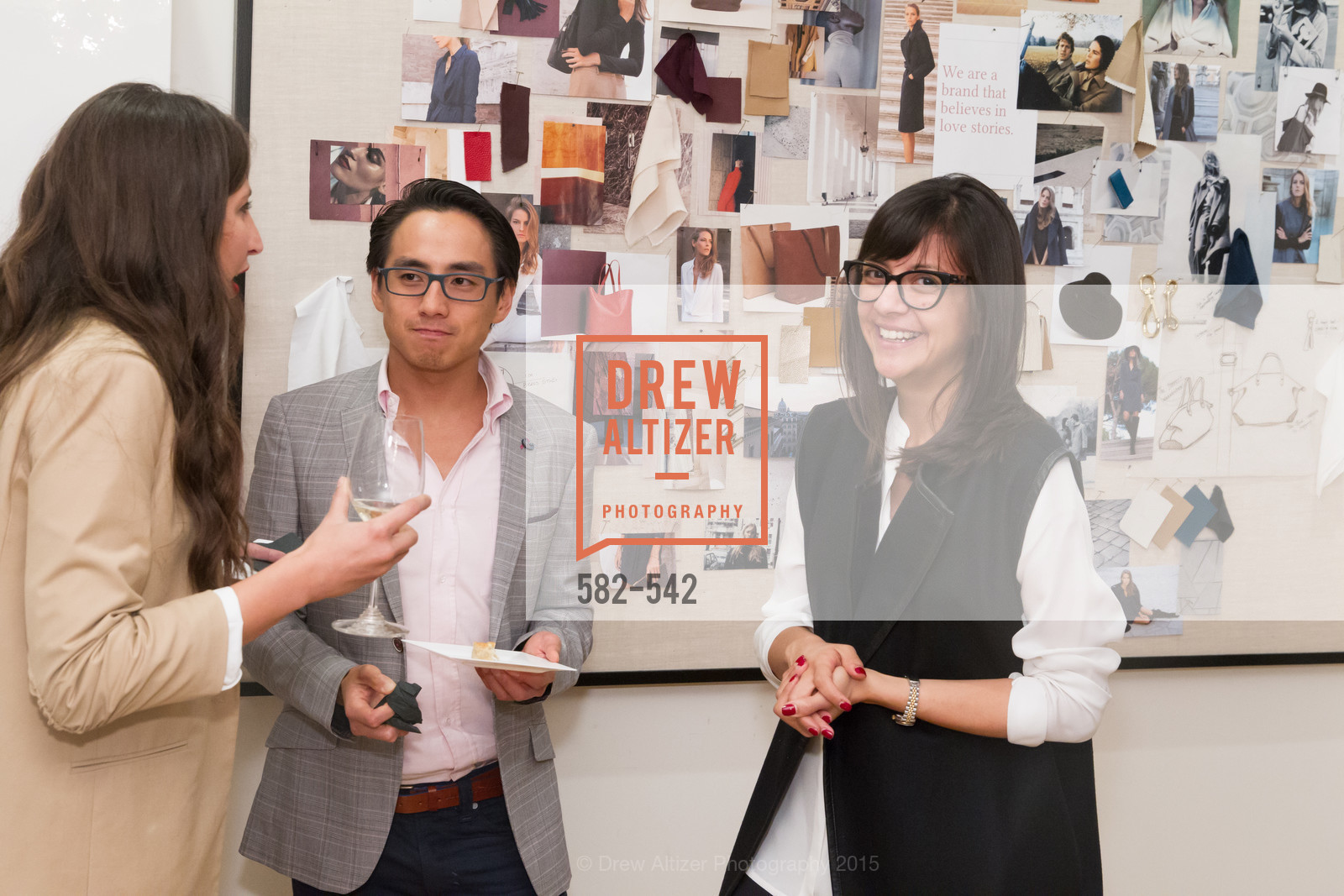 Rafael Sen, Karla Gallardo, Cuyana + The McBride Sisters, Cayuna Showroom. 291 Geary Street, 2nd Floor, November 19th, 2015,Drew Altizer, Drew Altizer Photography, full-service agency, private events, San Francisco photographer, photographer california