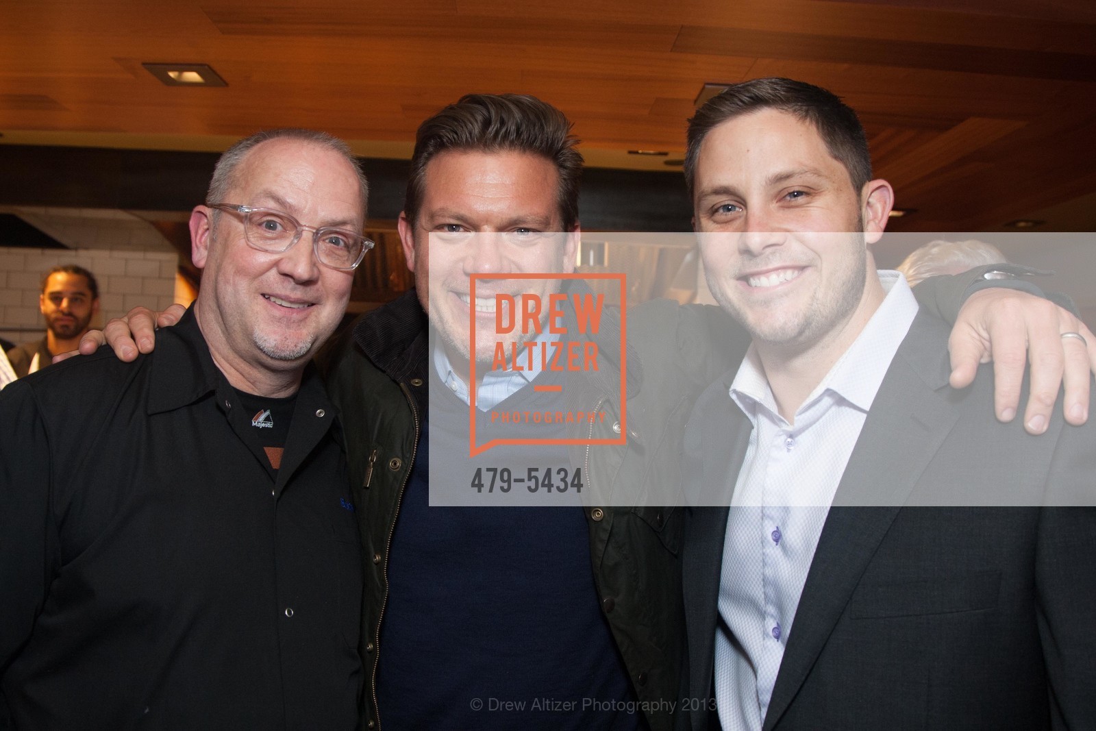 Bruce Hill, Tyler Florence, Tyler Higgins, FOG CITY Opening Celebration, US, September 19th, 2013, Photo #479-5434 Bruce Hill, Tyler Florence, Tyler Higgins, Photo #479-5434