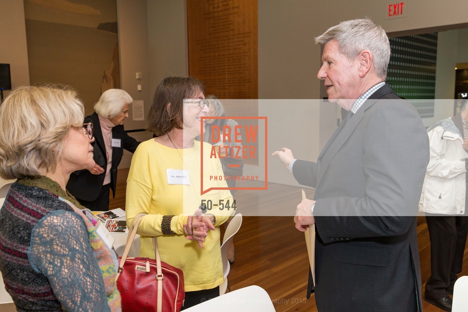 Lorie Greenleaf, Betsy Rick, Richard Benefield, FAMSF hosts the Legacy Tea Reception, de Young Museum, November 17th, 2015,Drew Altizer, Drew Altizer Photography, full-service agency, private events, San Francisco photographer, photographer california