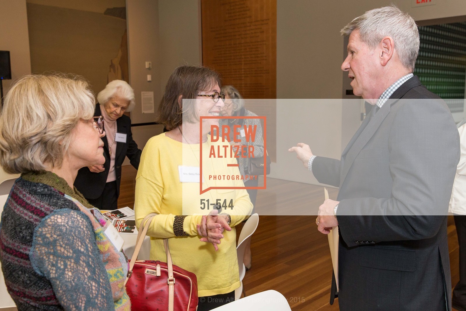 Lorie Greenleaf, Betsy Rick, Richard Benefield, FAMSF hosts the Legacy Tea Reception, de Young Museum, November 17th, 2015,Drew Altizer, Drew Altizer Photography, full-service agency, private events, San Francisco photographer, photographer california