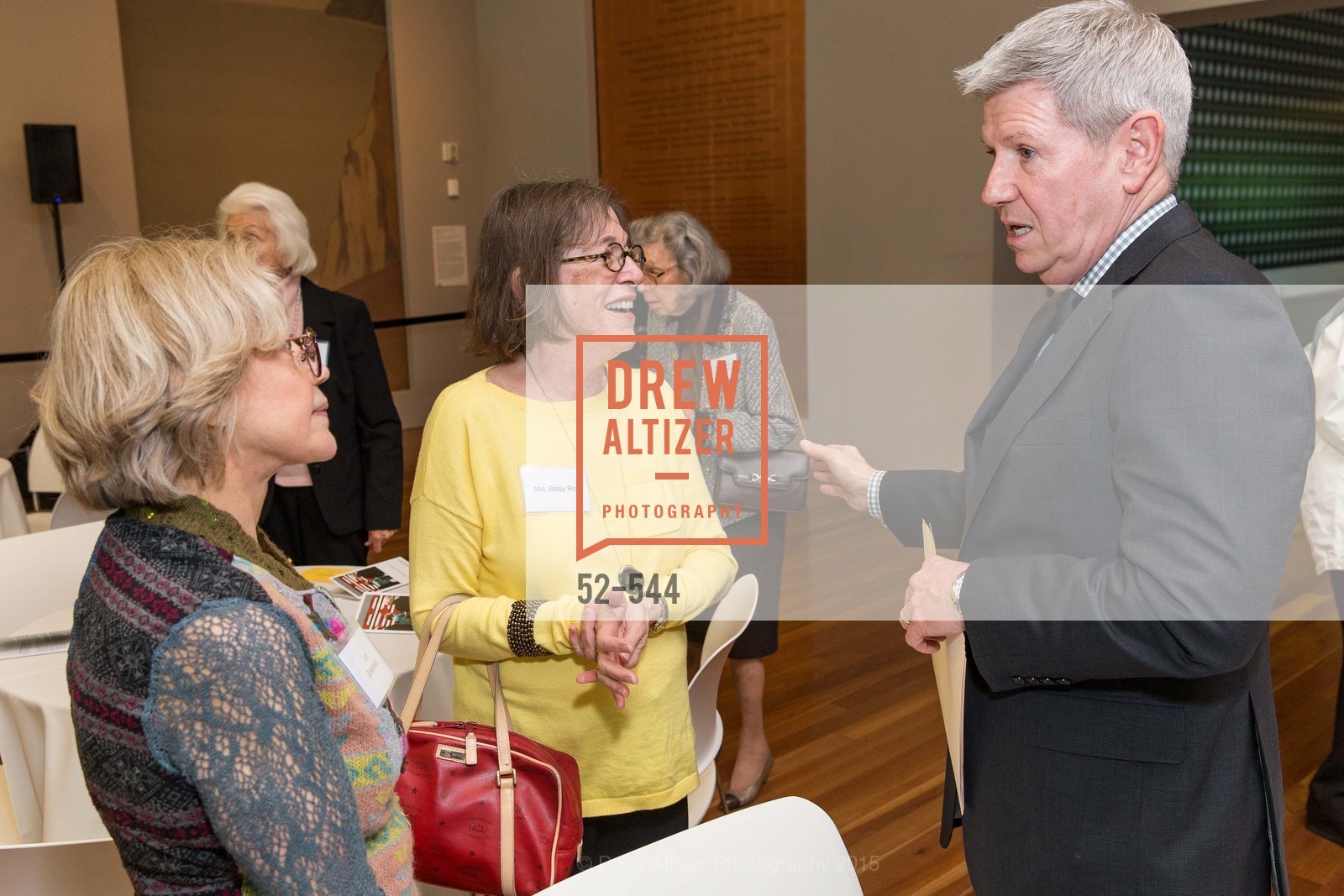 Lorie Greenleaf, Betsy Rick, Richard Benefield, FAMSF hosts the Legacy Tea Reception, de Young Museum, November 17th, 2015,Drew Altizer, Drew Altizer Photography, full-service event agency, private events, San Francisco photographer, photographer California
