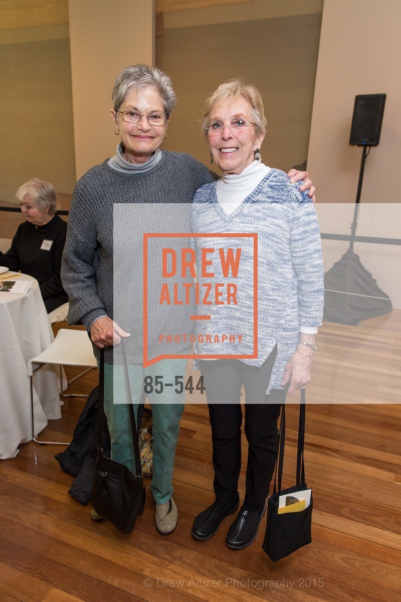 Kathie Cheatham, Fran Johns, FAMSF hosts the Legacy Tea Reception, de Young Museum, November 17th, 2015