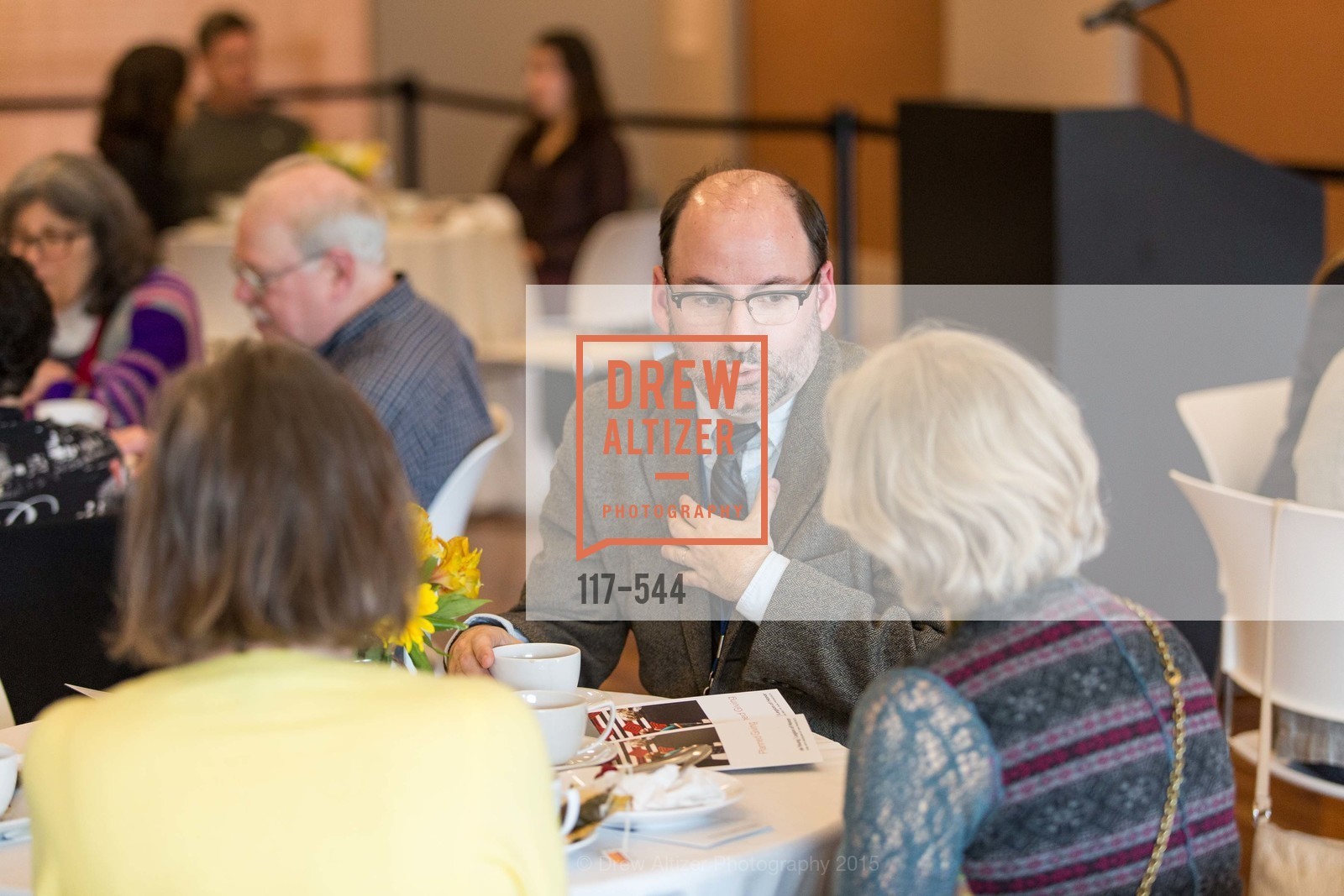 JIm Ganz, FAMSF hosts the Legacy Tea Reception, de Young Museum, November 17th, 2015,Drew Altizer, Drew Altizer Photography, full-service agency, private events, San Francisco photographer, photographer california