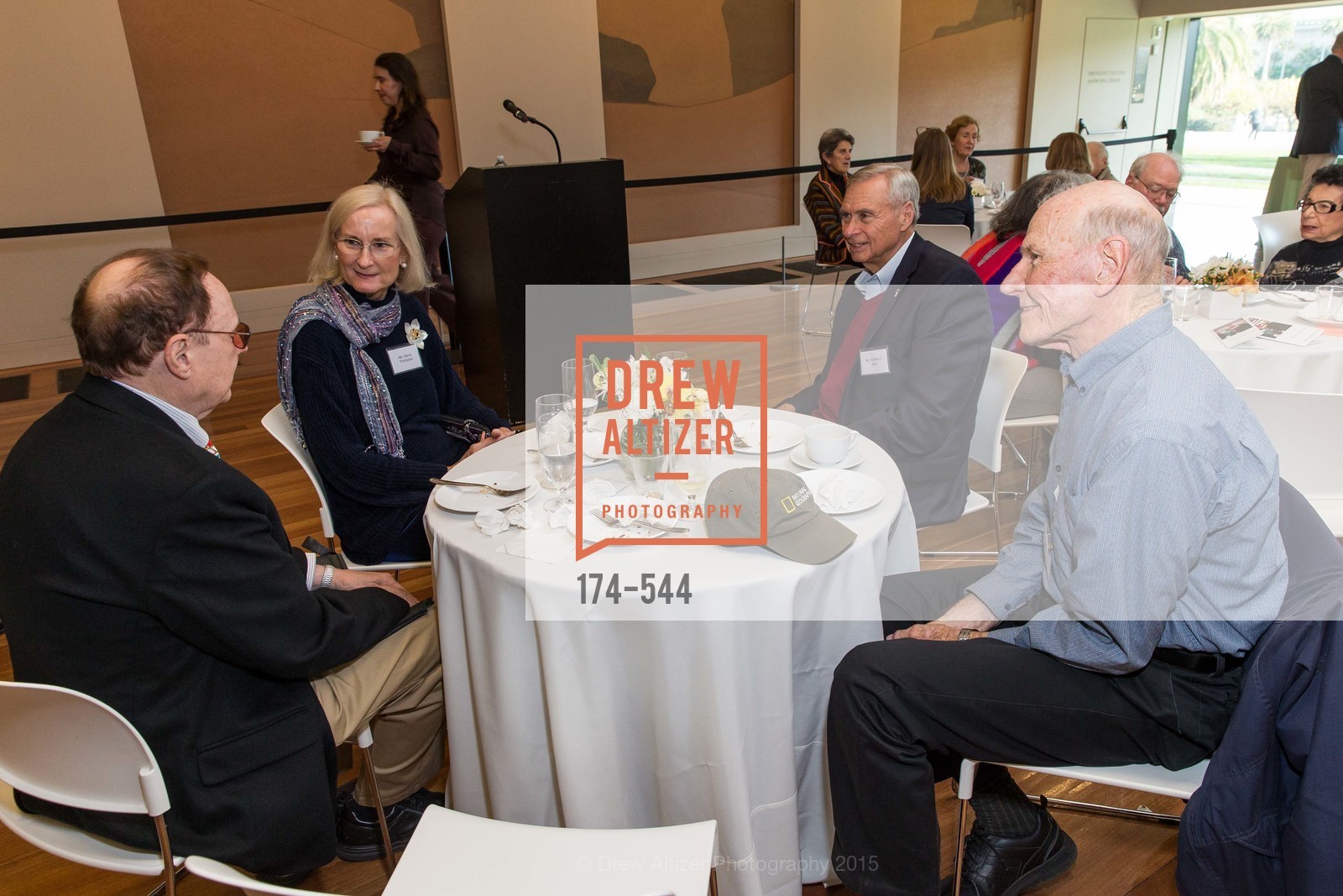 William Eddelman, Nancy Thompson, Andrew Kerr, John McCallister, FAMSF hosts the Legacy Tea Reception, de Young Museum, November 17th, 2015,Drew Altizer, Drew Altizer Photography, full-service agency, private events, San Francisco photographer, photographer california