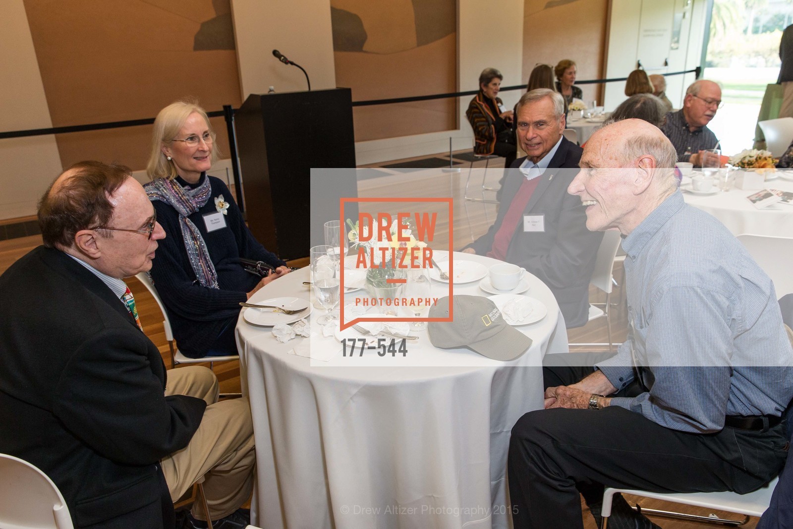 William Eddelman, Nancy Thompson, Andrew Kerr, John McCallister, FAMSF hosts the Legacy Tea Reception, de Young Museum, November 17th, 2015,Drew Altizer, Drew Altizer Photography, full-service event agency, private events, San Francisco photographer, photographer California