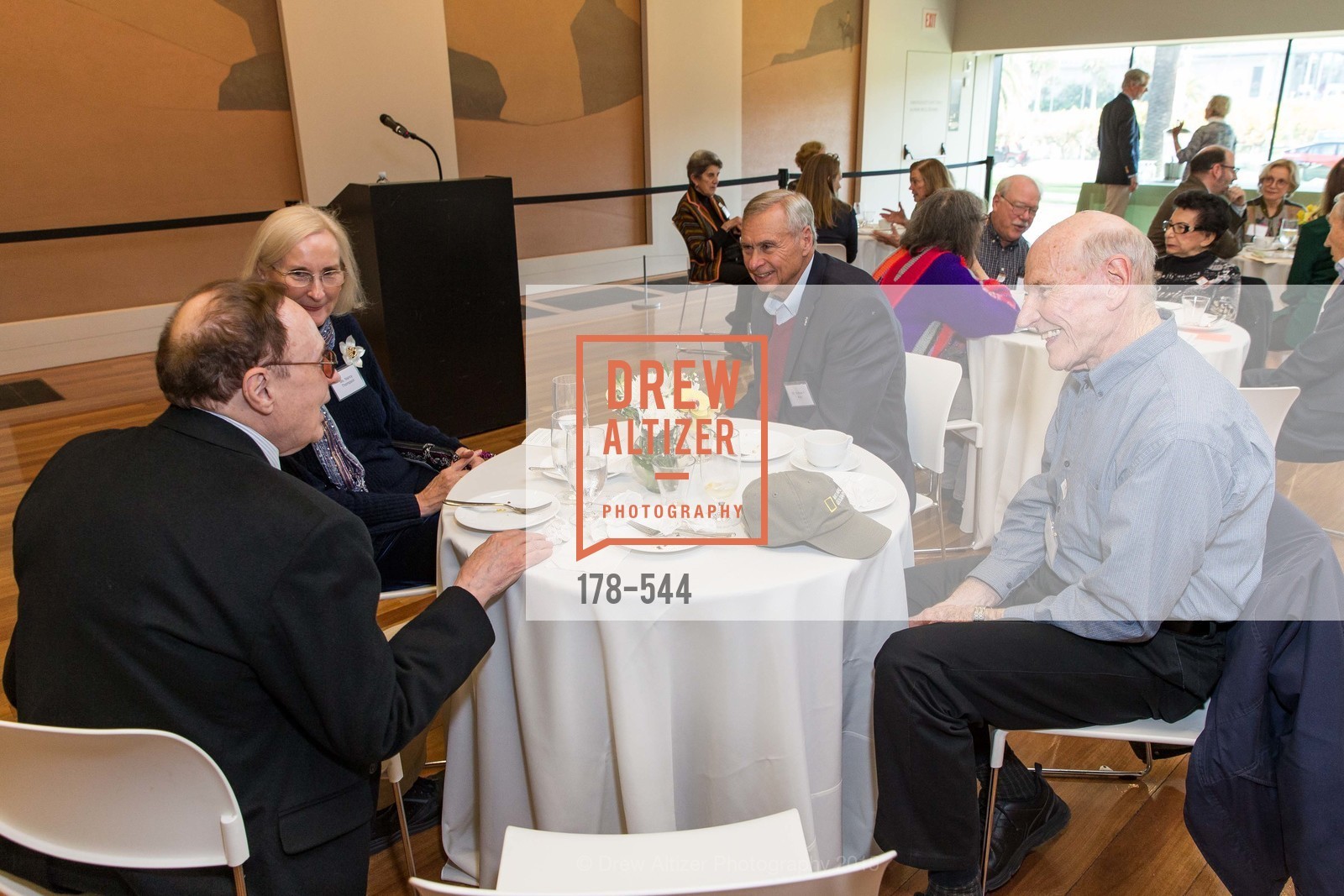 William Eddelman, Nancy Thompson, Andrew Kerr, John McCallister, FAMSF hosts the Legacy Tea Reception, de Young Museum, November 17th, 2015,Drew Altizer, Drew Altizer Photography, full-service agency, private events, San Francisco photographer, photographer california