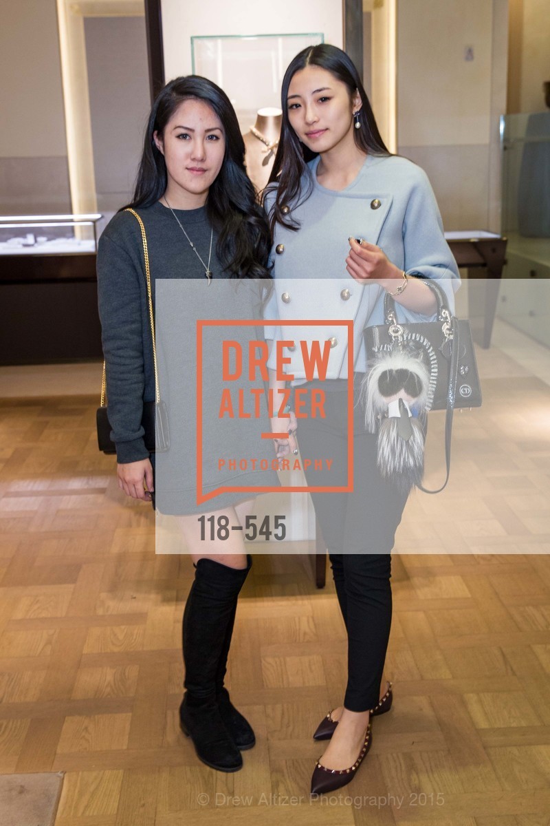 Kimi Tsai, Quintina Xhang, Bulgari Presents B.Cocktail, Bulgari. 200 Stockton Street, November 17th, 2015,Drew Altizer, Drew Altizer Photography, full-service agency, private events, San Francisco photographer, photographer california
