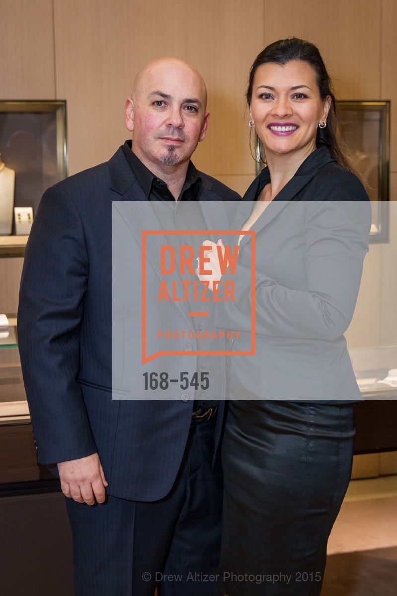 Ralph Romero, Anita Flad, Bulgari Presents B.Cocktail, Bulgari. 200 Stockton Street, November 17th, 2015, Photo #168-545 Ralph Romero, Anita Flad, Photo #168-545
