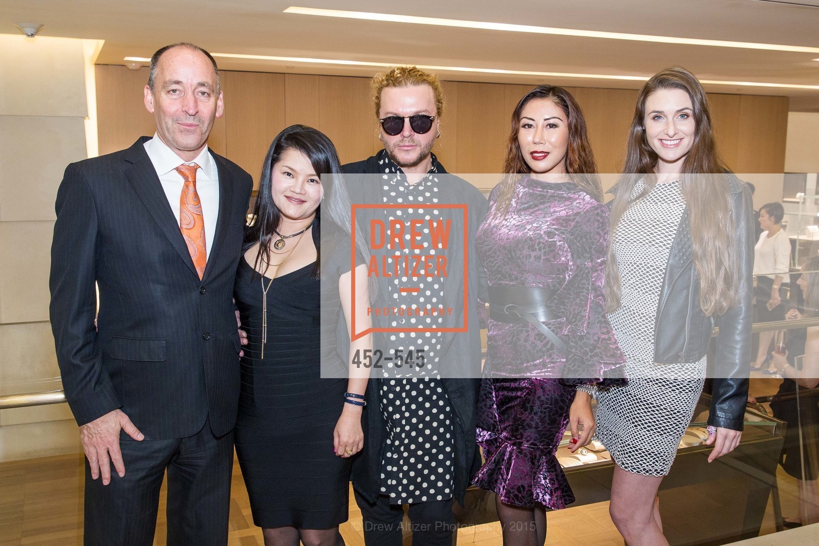 John Kirkpatrick, Aiko Inoue, Vasily Vein, Rumiko McCarthy, Denelle Shemesh, Bulgari Presents B.Cocktail, Bulgari. 200 Stockton Street, November 17th, 2015,Drew Altizer, Drew Altizer Photography, full-service agency, private events, San Francisco photographer, photographer california