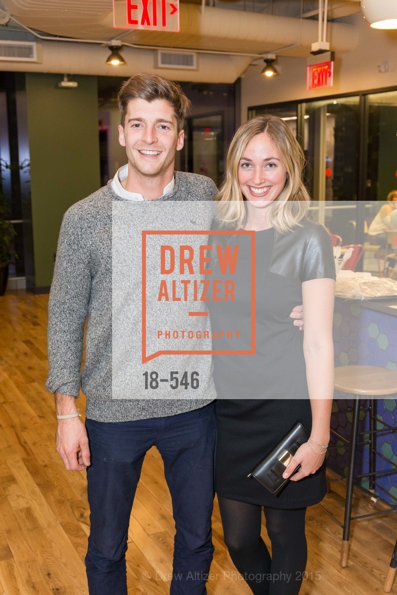Thomas Choffel, Grace Hubert, San Francisco Ballet ENCORE! Season Preview Party, WeWork. 535 Mission Street, 14th Floor, November 17th, 2015, Photo #18-546 Thomas Choffel, Grace Hubert, Photo #18-546