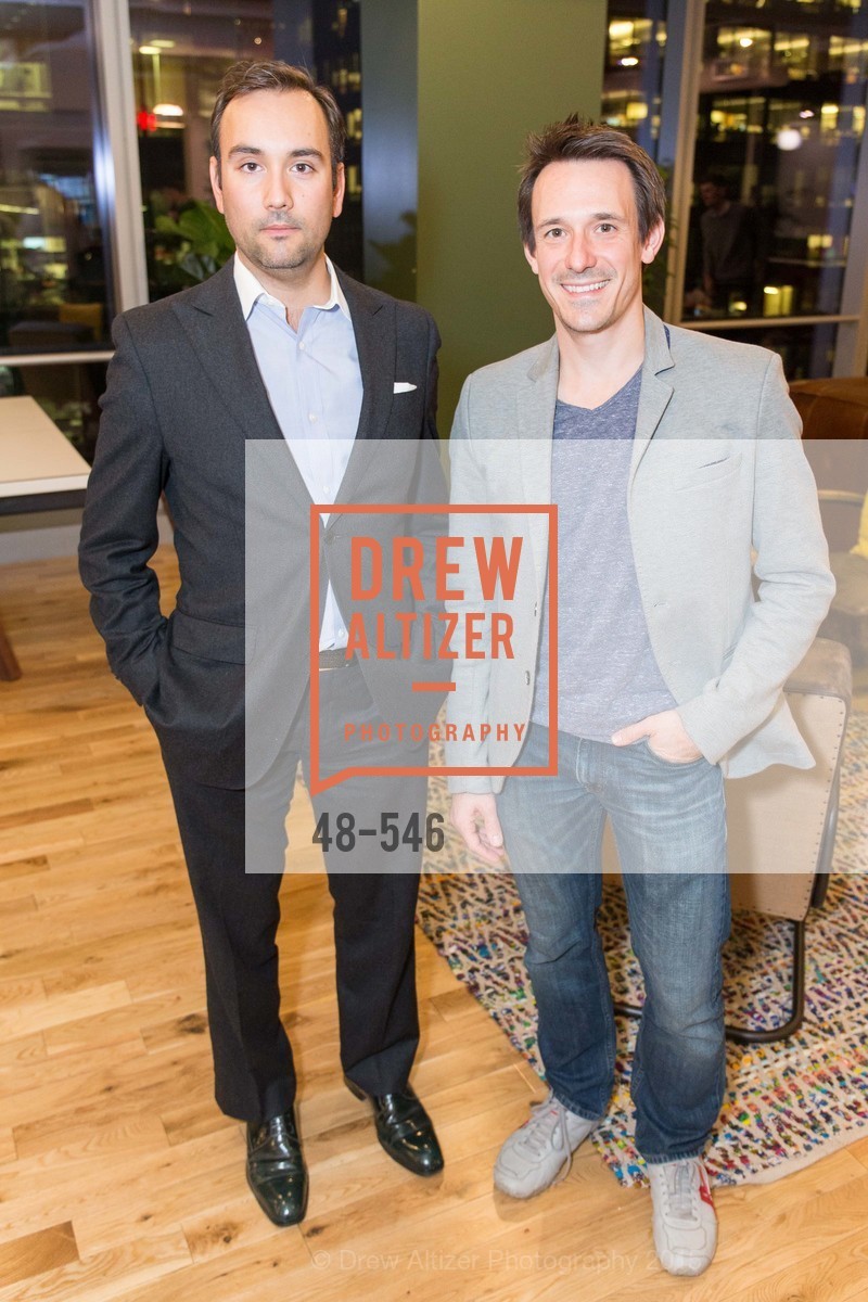 Chris Correa, James Sofranco, San Francisco Ballet ENCORE! Season Preview Party, WeWork. 535 Mission Street, 14th Floor, November 17th, 2015, Photo #48-546 Chris Correa, James Sofranco, Photo #48-546