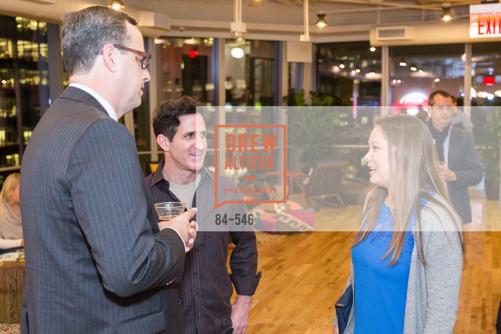 Justin Bank, Adam Taylor, Katherine Sakoda, San Francisco Ballet ENCORE! Season Preview Party, WeWork. 535 Mission Street, 14th Floor, November 17th, 2015,Drew Altizer, Drew Altizer Photography, full-service event agency, private events, San Francisco photographer, photographer California