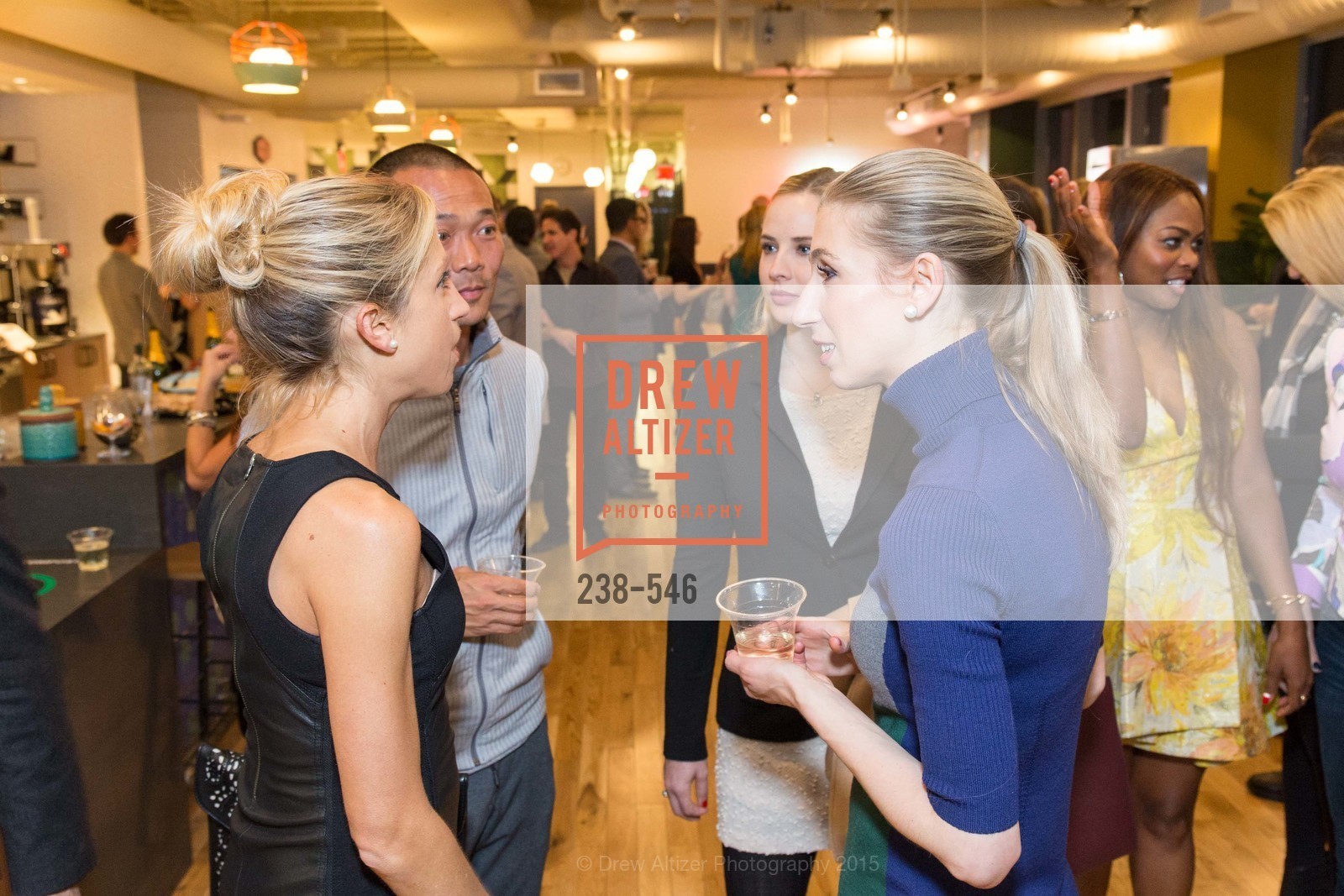 Caroline Jordan, Mark Harada, Elizabeth Sgarrella, April Winterfeldt Clark, San Francisco Ballet ENCORE! Season Preview Party, WeWork. 535 Mission Street, 14th Floor, November 17th, 2015,Drew Altizer, Drew Altizer Photography, full-service agency, private events, San Francisco photographer, photographer california