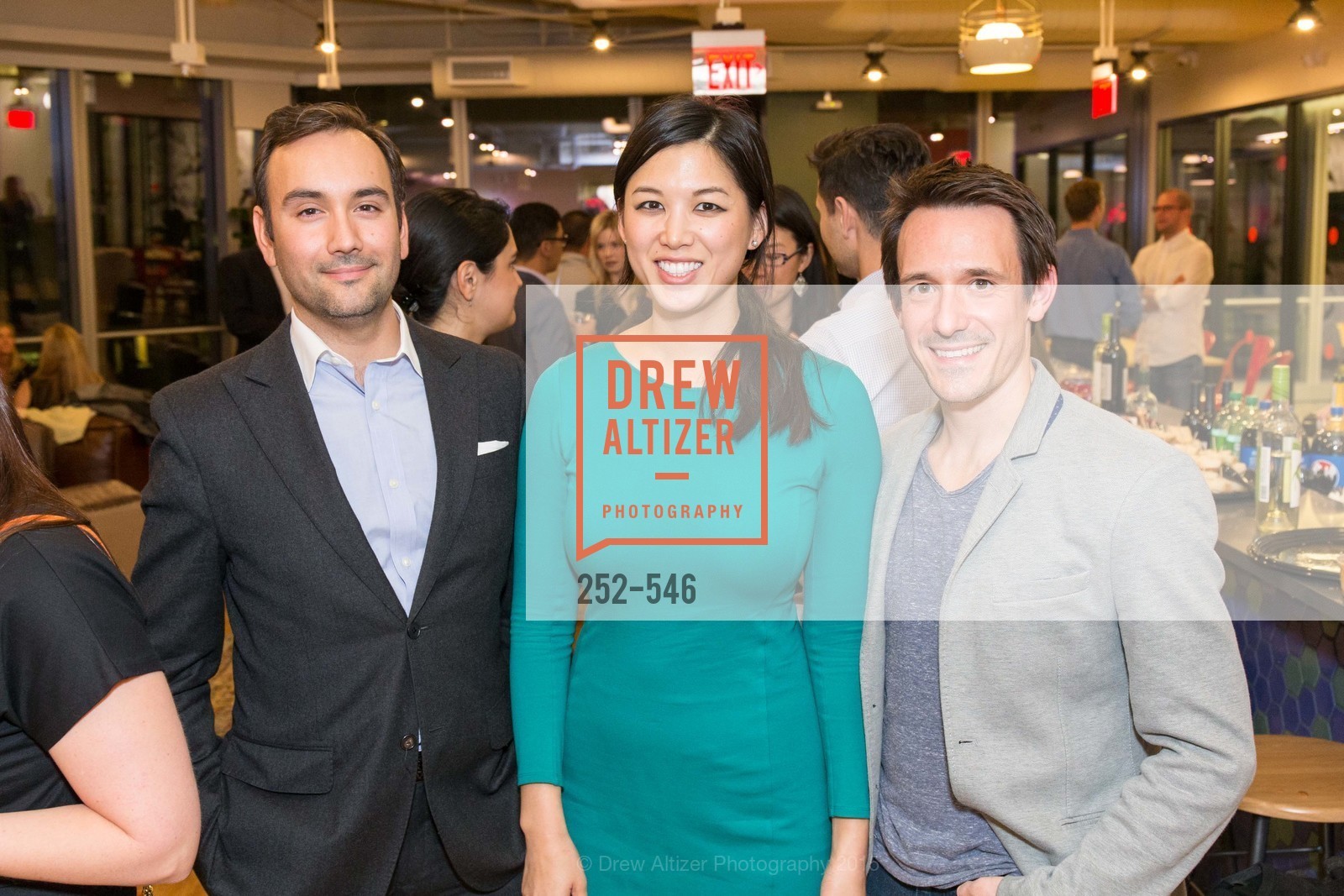 Chris Correa, Emily Hu, James Sofranco, San Francisco Ballet ENCORE! Season Preview Party, WeWork. 535 Mission Street, 14th Floor, November 17th, 2015,Drew Altizer, Drew Altizer Photography, full-service event agency, private events, San Francisco photographer, photographer California