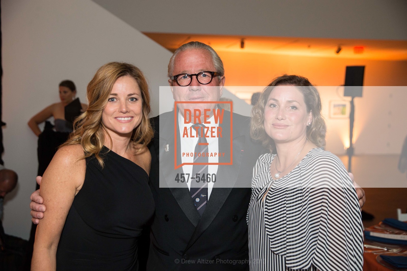Mardi Cork, Bruno Trouble, Anna Eshuys, LOUIS VUITTON and HERRESHOFF MARINE MUSEUM Present America's Cup Hall of Fame Induction Ceremony, US, August 5th, 2013, Photo #457-5460 Mardi Cork, Bruno Trouble, Anna Eshuys, Photo #457-5460