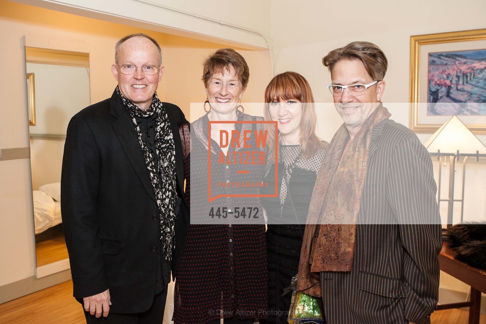 Charles Moulton, Janice Garrett, Julienne Weston, Kevin Coker, THE MUSEUM OF PERFORMANCE + DESIGN Presents A Love Affair, US, March 20th, 2013, Photo #445-5472 Charles Moulton, Janice Garrett, Julienne Weston, Kevin Coker, Photo #445-5472