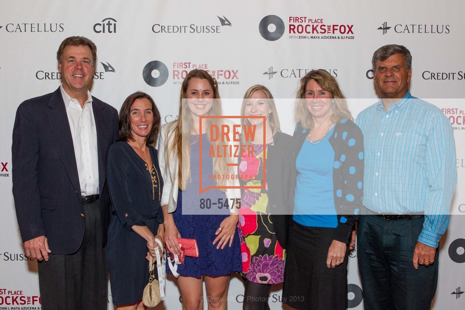 Phil Henningsen, Andrea Firth, Sarah Henningsen, Christy Dye, Laurie Luecker, Charlie Luecker, Photo #80-5475