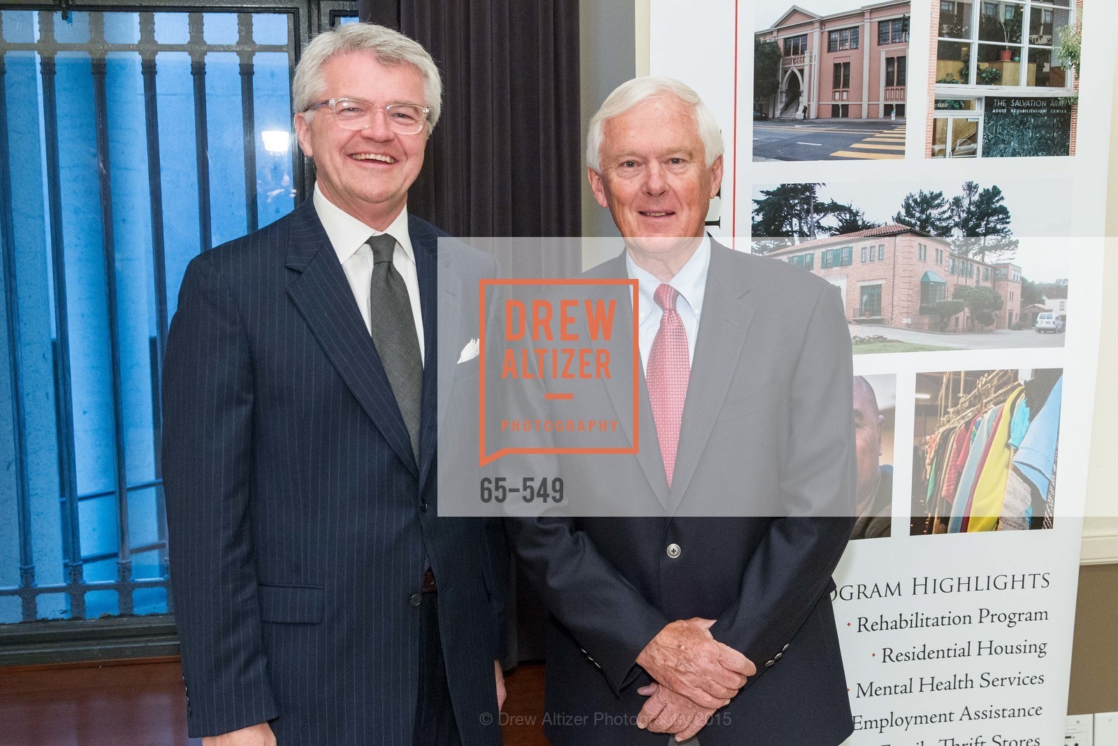 Doug Person, Andrew Reid, The Salvation Army's 12th Annual Holiday Luncheon Kettle Kickoff, The Bently Reserve. 301 Battery St, November 18th, 2015,Drew Altizer, Drew Altizer Photography, full-service agency, private events, San Francisco photographer, photographer california