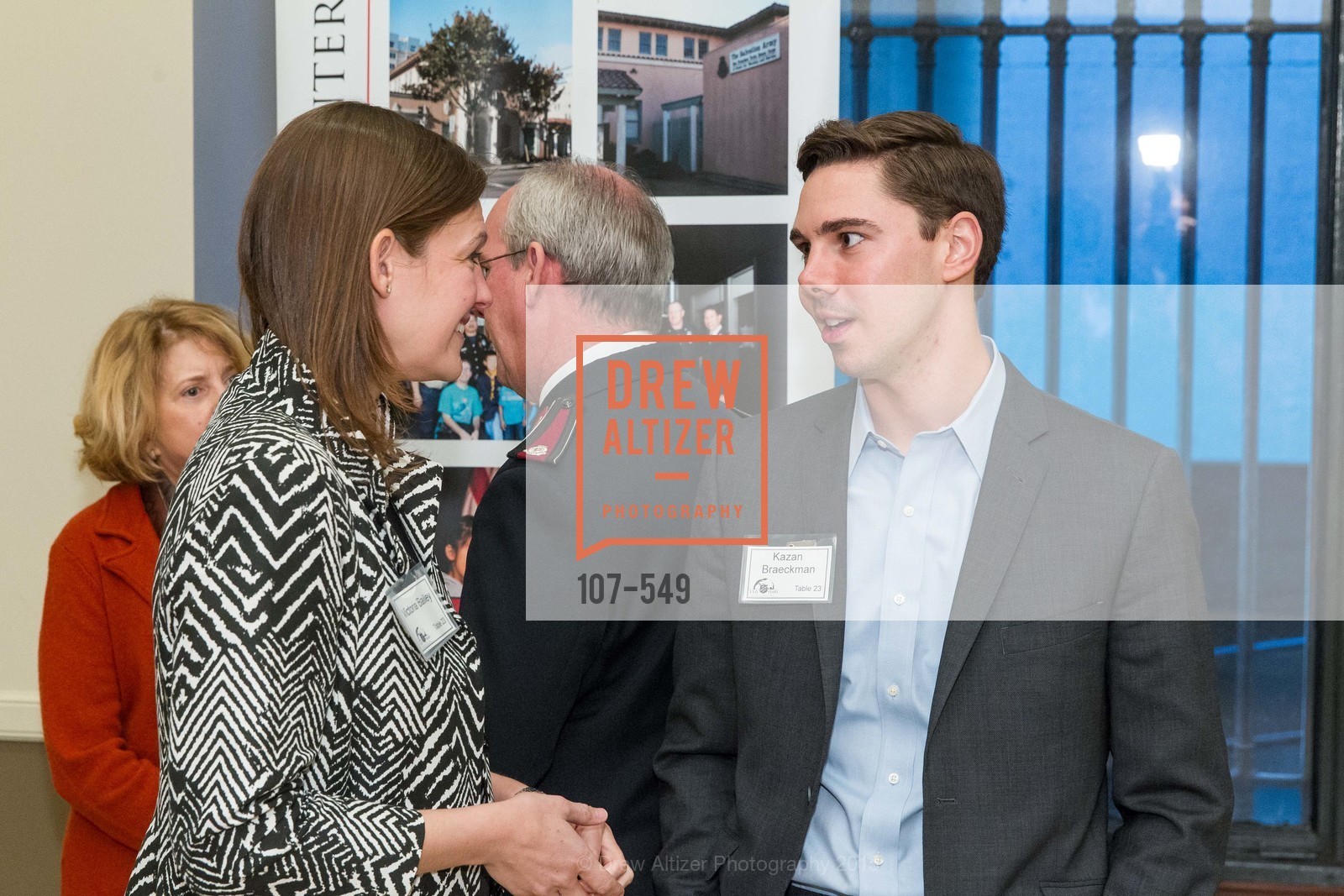 Victoria Bailey, Kazan Braeckman, The Salvation Army's 12th Annual Holiday Luncheon Kettle Kickoff, The Bently Reserve. 301 Battery St, November 18th, 2015,Drew Altizer, Drew Altizer Photography, full-service agency, private events, San Francisco photographer, photographer california