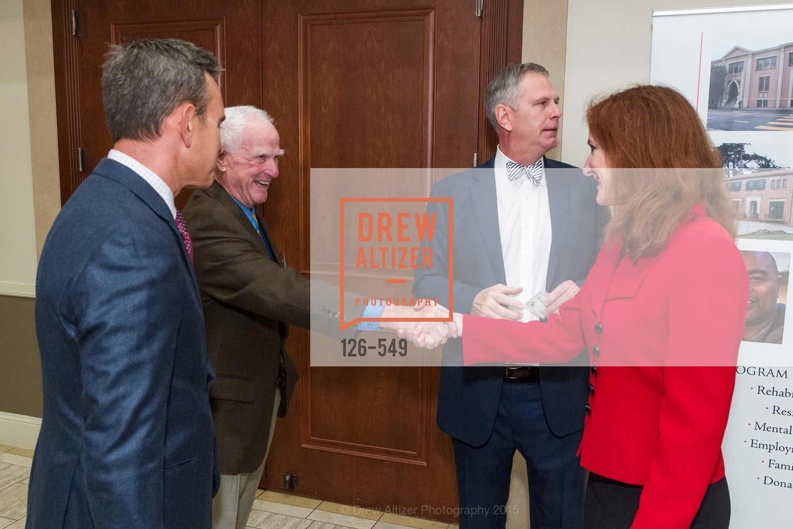 Kenneth Sproul, Ernst Bauer, Melissa Galliani, The Salvation Army's 12th Annual Holiday Luncheon Kettle Kickoff, The Bently Reserve. 301 Battery St, November 18th, 2015, Photo #126-549 Kenneth Sproul, Ernst Bauer, Melissa Galliani, Photo #126-549
