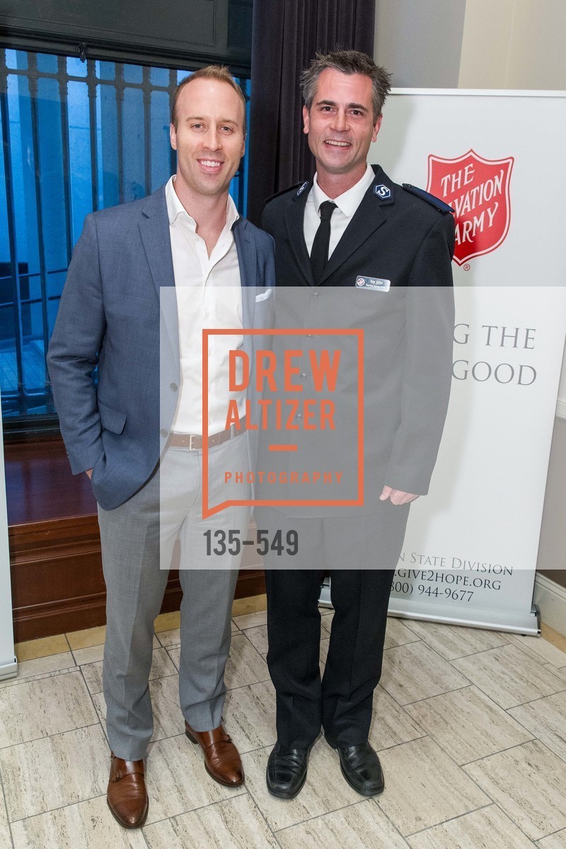 Tyler Brasfield, Trey Hiller, The Salvation Army's 12th Annual Holiday Luncheon Kettle Kickoff, The Bently Reserve. 301 Battery St, November 18th, 2015,Drew Altizer, Drew Altizer Photography, full-service agency, private events, San Francisco photographer, photographer california