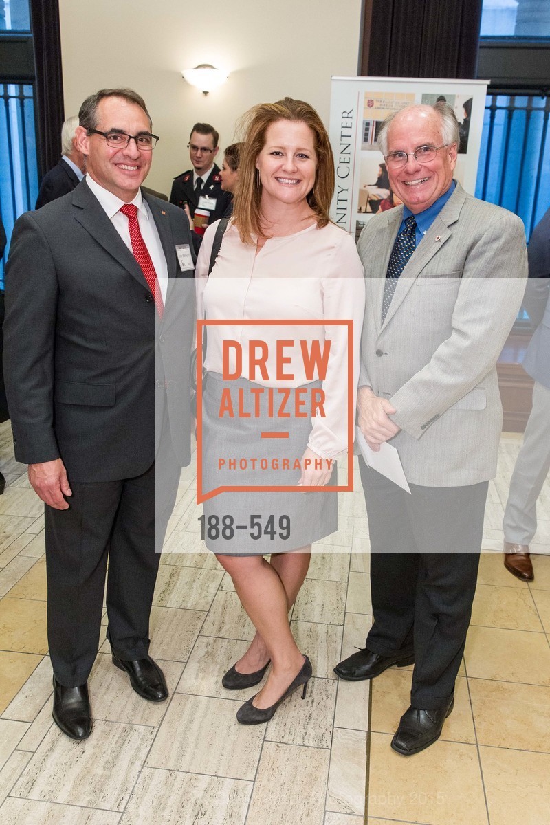 John McKnight, Jaclyn Carpenter, Peter Ratto, The Salvation Army's 12th Annual Holiday Luncheon Kettle Kickoff, The Bently Reserve. 301 Battery St, November 18th, 2015, Photo #188-549 John McKnight, Jaclyn Carpenter, Peter Ratto, Photo #188-549