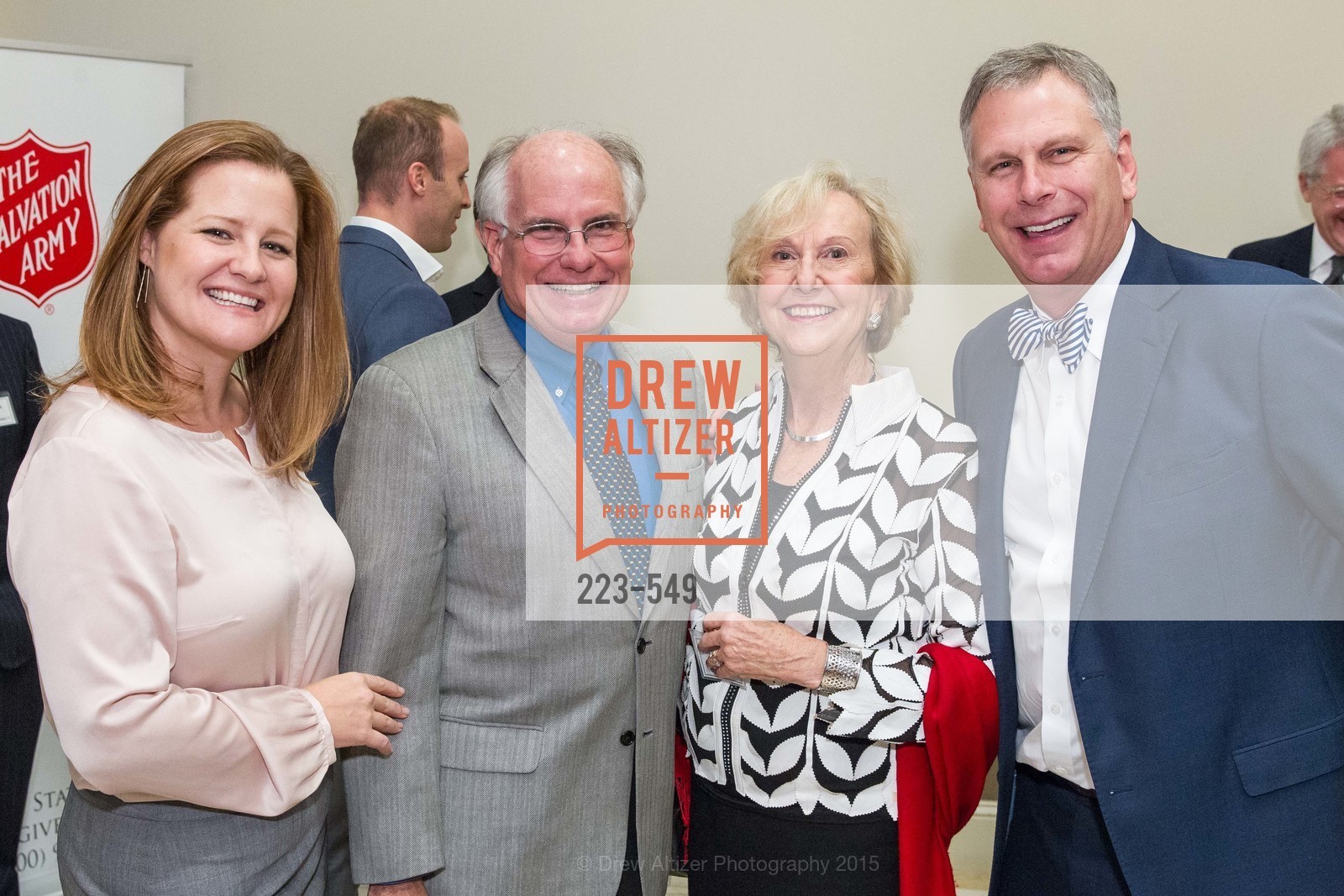 Jaclyn Carpenter, Peter Ratto, Judith Heuser, Ernst Bauer, The Salvation Army's 12th Annual Holiday Luncheon Kettle Kickoff, The Bently Reserve. 301 Battery St, November 18th, 2015,Drew Altizer, Drew Altizer Photography, full-service agency, private events, San Francisco photographer, photographer california