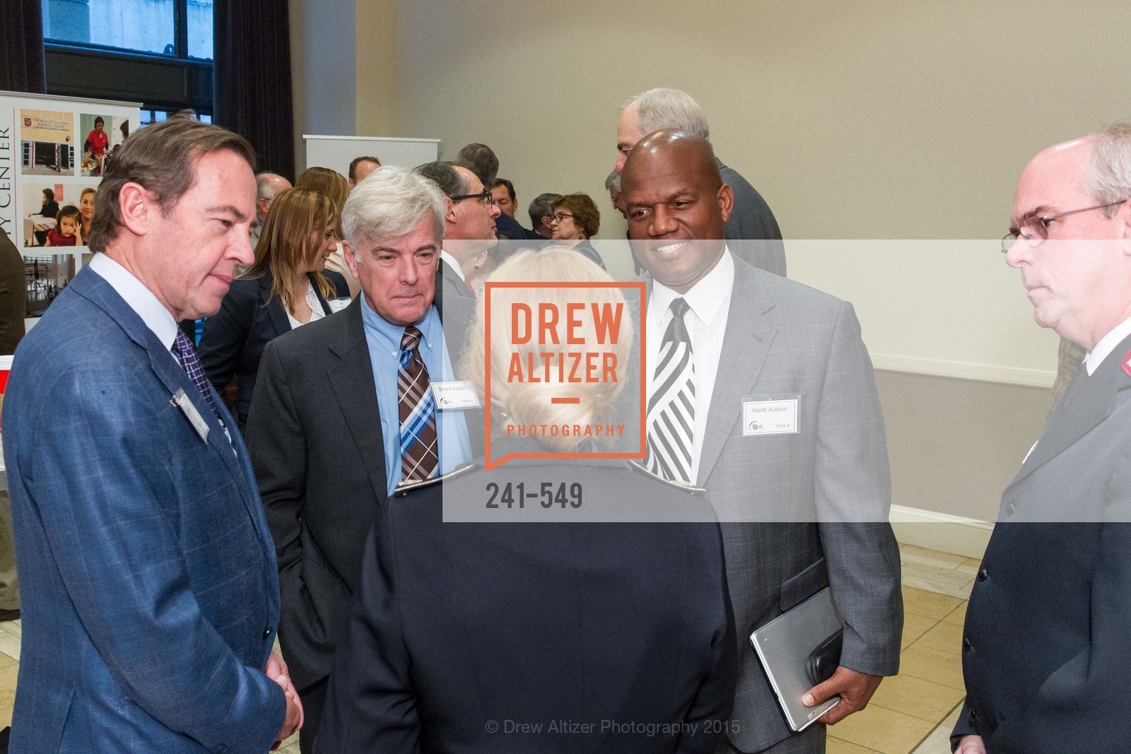 Brent Albert, Nerb Alston, The Salvation Army's 12th Annual Holiday Luncheon Kettle Kickoff, The Bently Reserve. 301 Battery St, November 18th, 2015,Drew Altizer, Drew Altizer Photography, full-service event agency, private events, San Francisco photographer, photographer California