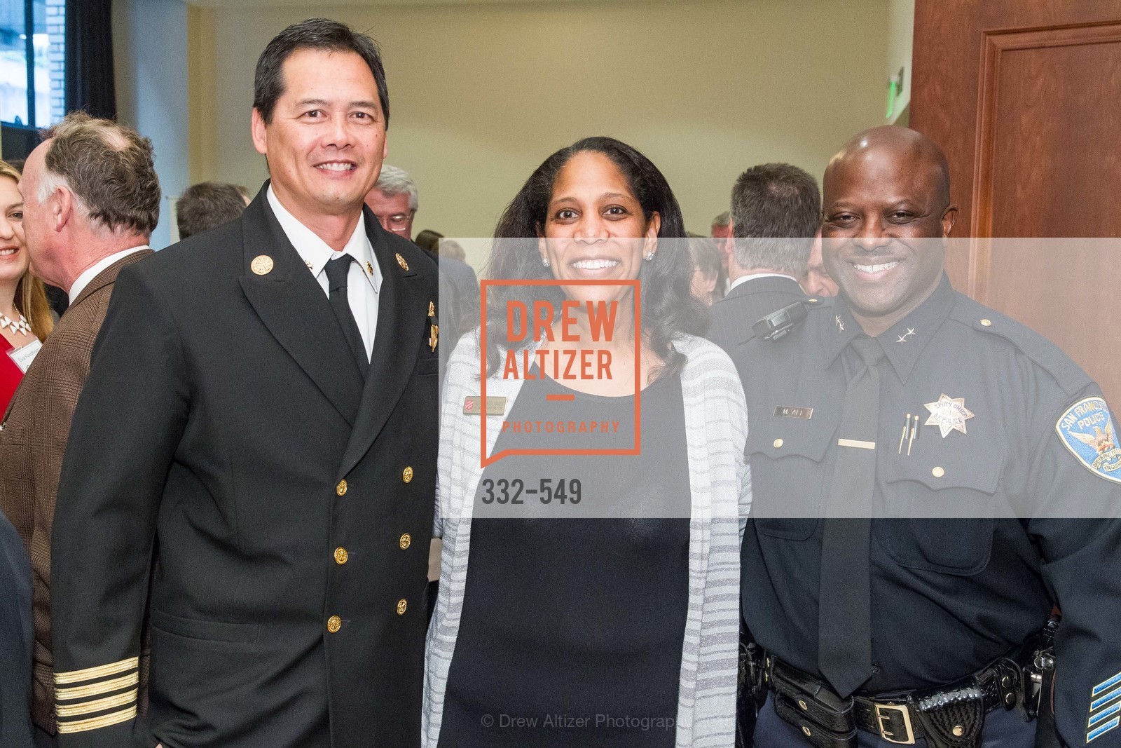 Raymond Guzman, Solange Hansen, Mikail Ali, The Salvation Army's 12th Annual Holiday Luncheon Kettle Kickoff, The Bently Reserve. 301 Battery St, November 18th, 2015, Photo #332-549 Raymond Guzman, Solange Hansen, Mikail Ali, Photo #332-549