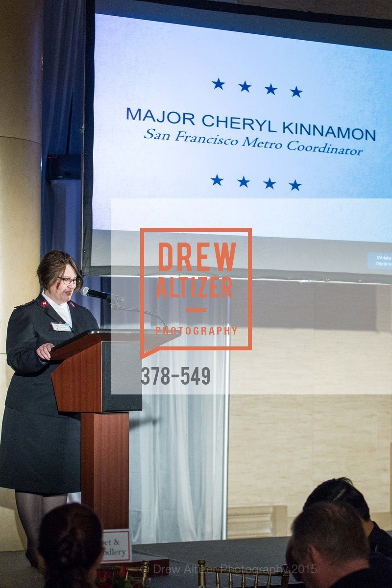 Major Cheryl Kinnamon, The Salvation Army's 12th Annual Holiday Luncheon Kettle Kickoff, The Bently Reserve. 301 Battery St, November 18th, 2015,Drew Altizer, Drew Altizer Photography, full-service agency, private events, San Francisco photographer, photographer california