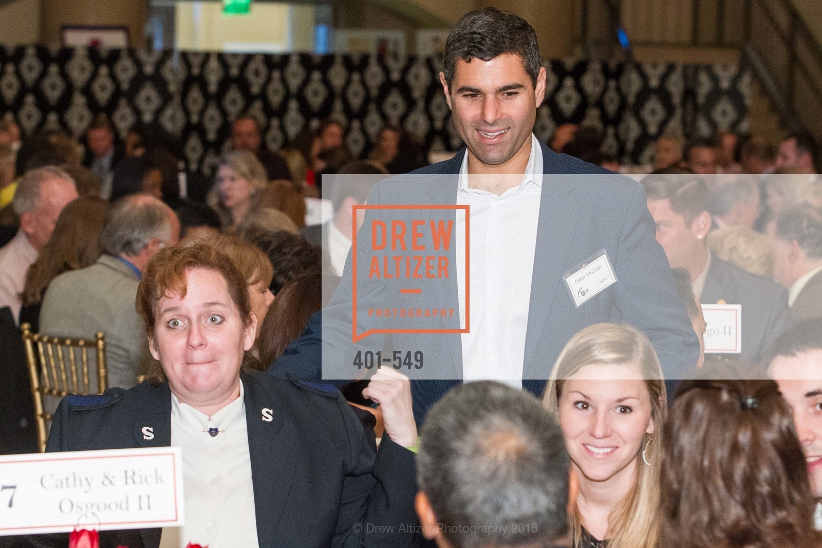Jen Arens, Peter Muscat, The Salvation Army's 12th Annual Holiday Luncheon Kettle Kickoff, The Bently Reserve. 301 Battery St, November 18th, 2015,Drew Altizer, Drew Altizer Photography, full-service agency, private events, San Francisco photographer, photographer california